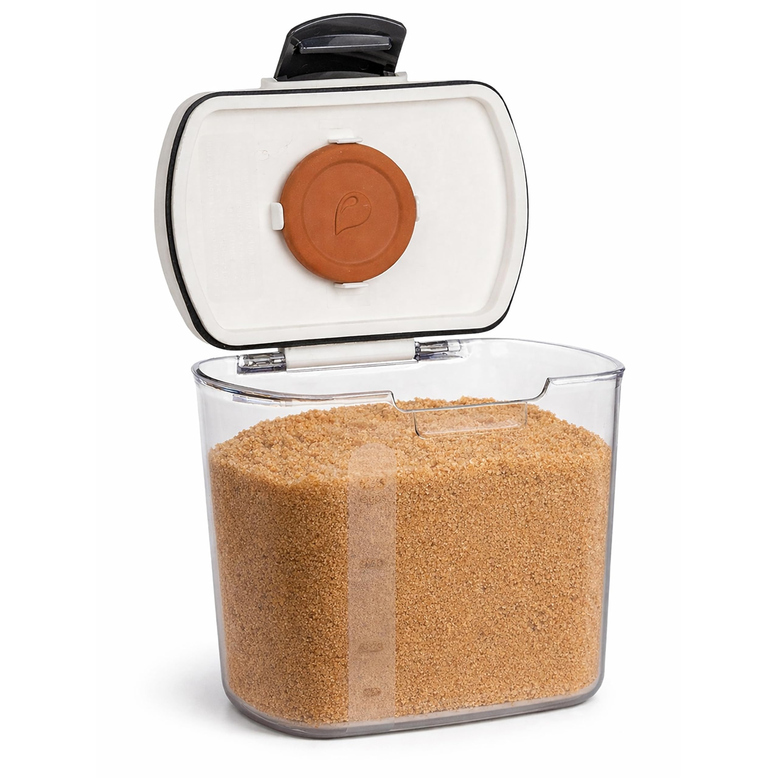 Brown Sugar Keeper Voorraaddoos voor het besparen van bruine suiker