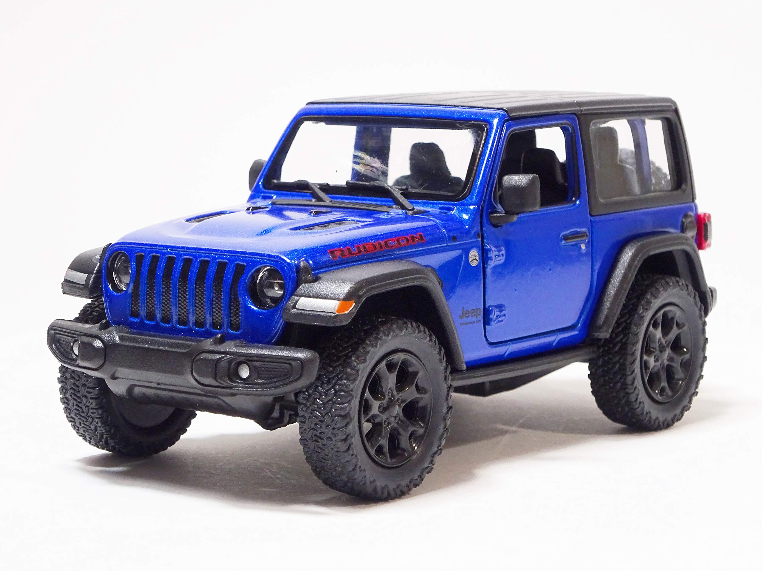 Amazon | キンスマート ジープ ラングラー ルビコン ブルー ハード