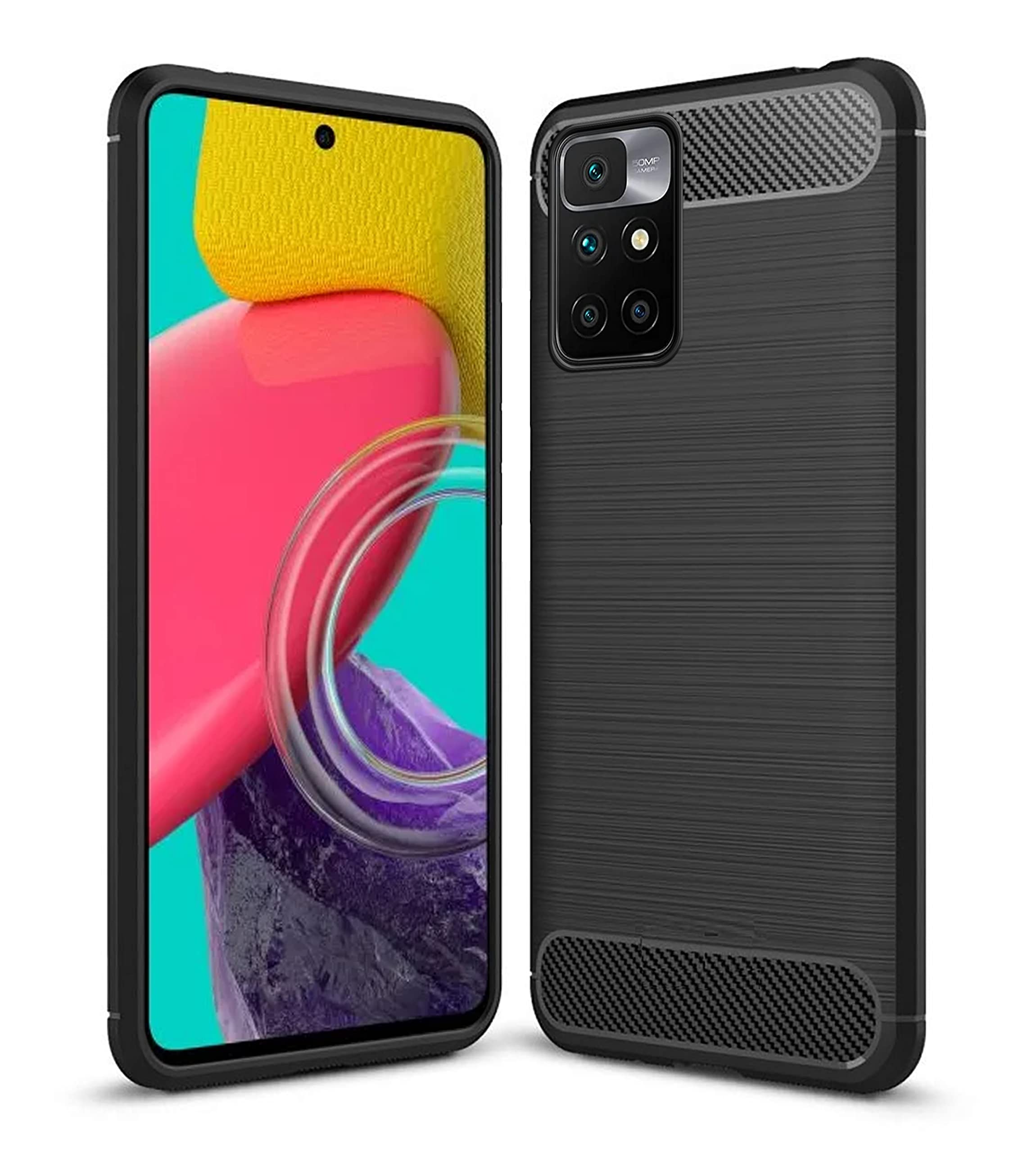 Amazon Brand - Solimo Back Cover Case for Mi Redmi 10 Prime | Compatible for Mi Redmi 10 Prime Back Cover Case | 360 Degree Protection | Soft and Flexible (TPU | Matte Black) (B09LRK5H9L) Amazon Price History, Amazon Price Tracker