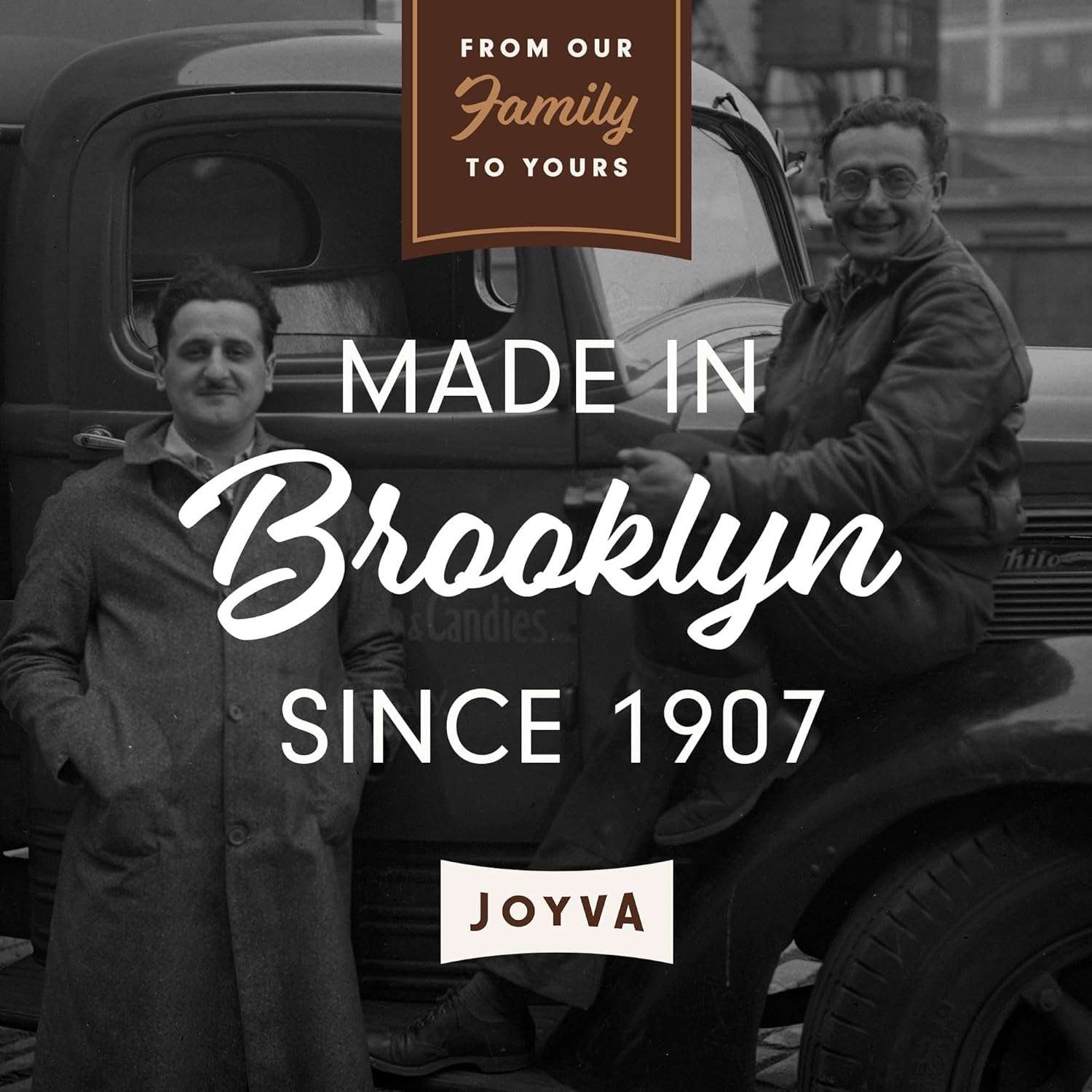 Joyva Halvah – Marble, 16oz | A Delicious Sesame Treat | Dairy Free, Gluten-Free & Kosher Parve | Handcrafted in Brooklyn (Pack of 1)