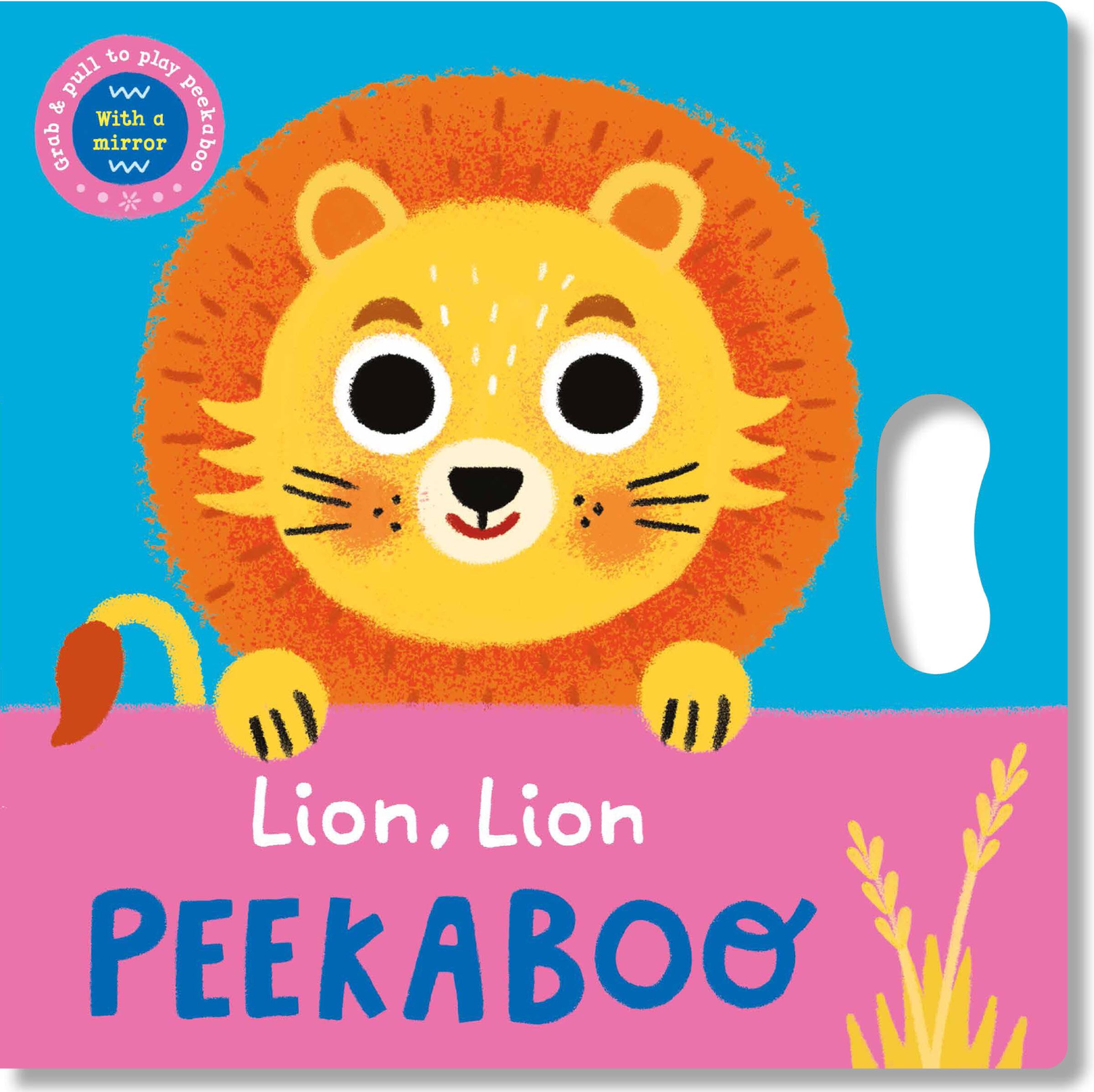 Lion, Lion Peekaboo (Peekaboo Grab-and-Pull Books)