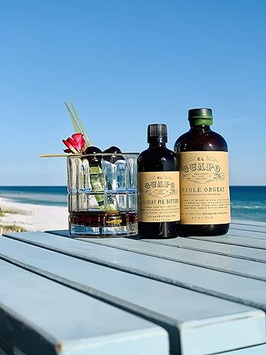 Miniatura 2 de El Guapo Bitters Jarabe criollo Orgeat  Hecho con nueces en lugar de almendras y azúcar pura de caña Luisianna  Complemento perfecto para ponche de