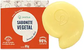 Sabonete Vegetal Natural 85g - positiv.a (Laranja-Doce)