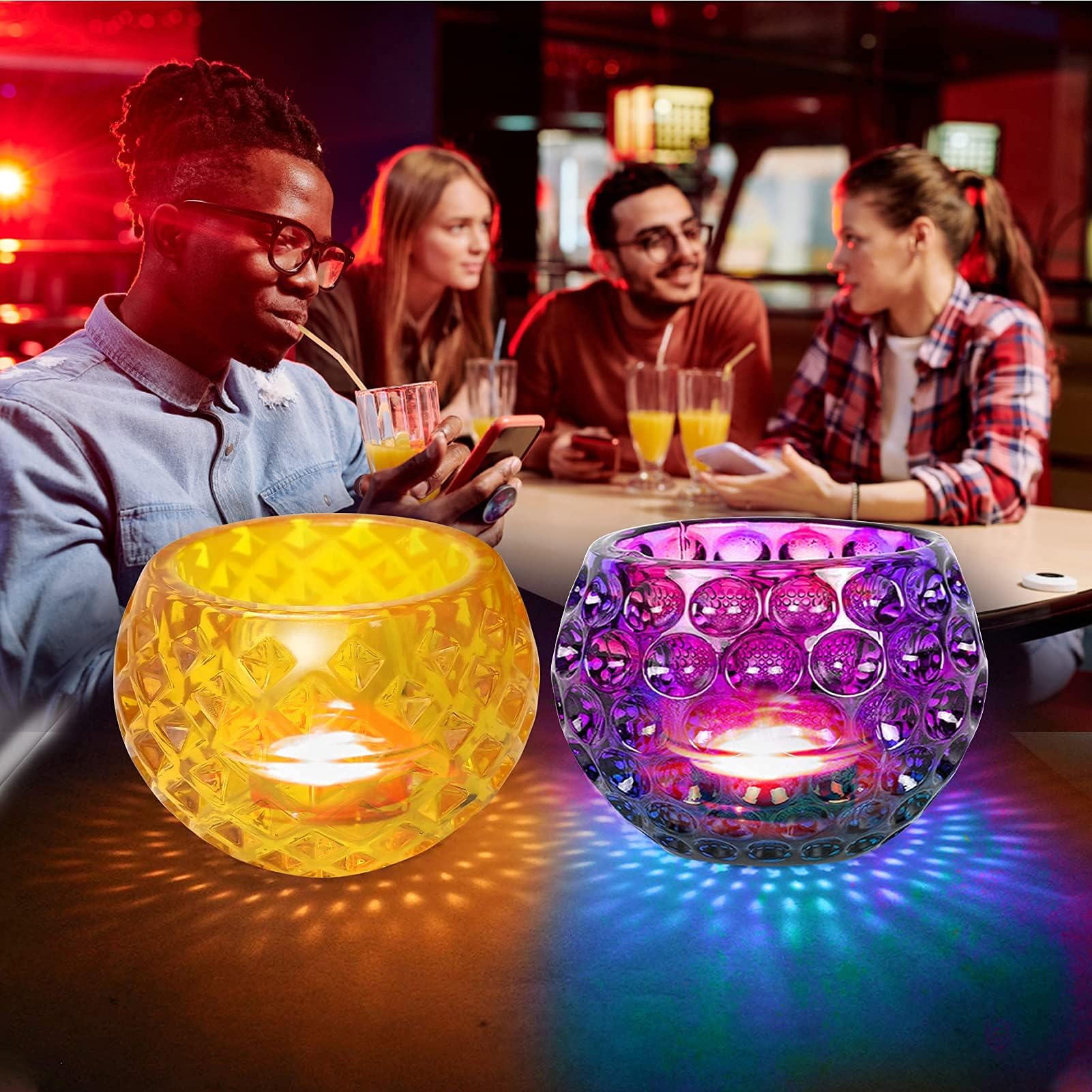 KASTWAVETealight Candles Holders Resin Casting Molds - Votive Bowl Candleholders Silicone Molds Candlestick Epoxy Casting Mold Perfect for Candleholders, Jewelry Boxes