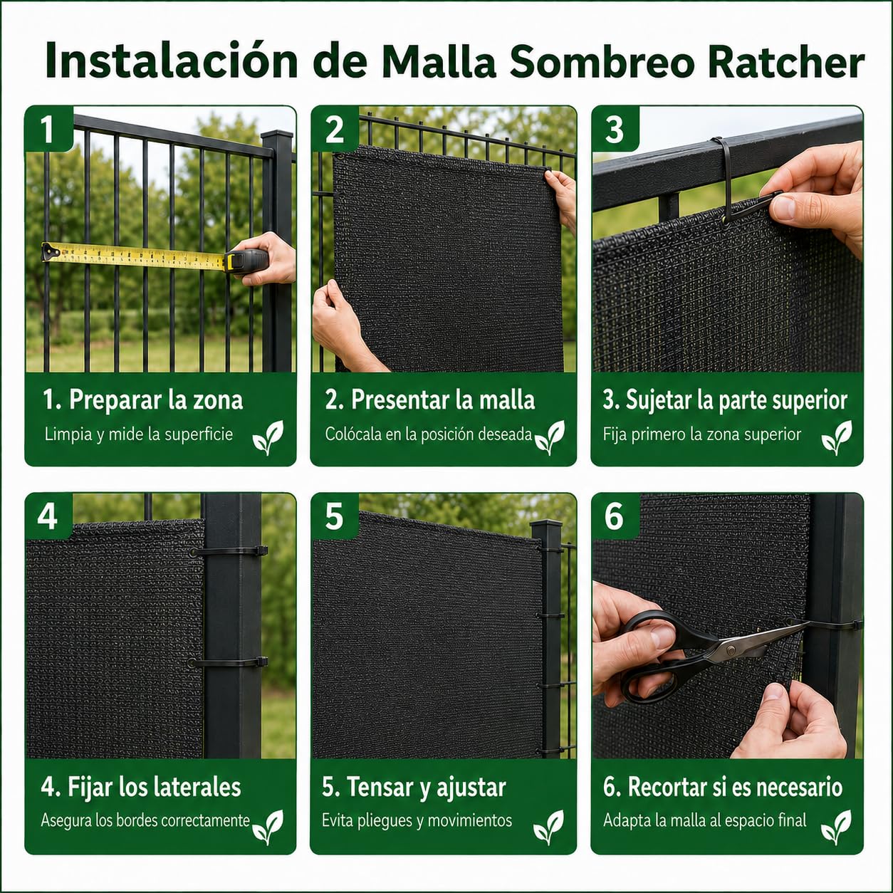 Mallas ocultación jardín Negra 2x100m, Malla Tipo Rachel sombreo, ocultación al 90%, Malla jardín Negra, Varias Medidas (2x100m, Negro)