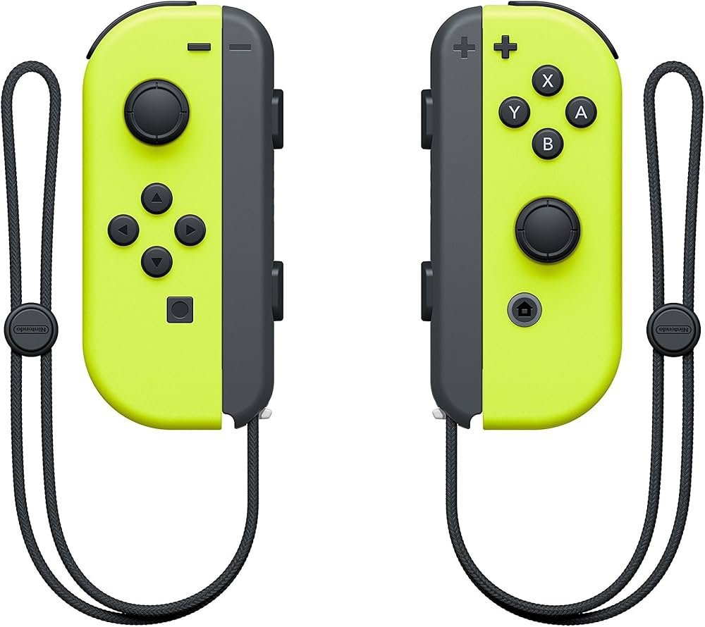 Nintendo Switch本体 グレー/イエロー Joy-Con Amazon.com: Nintendo Joy-Con (L/R) - Neon Yellow (Renewed) : Video