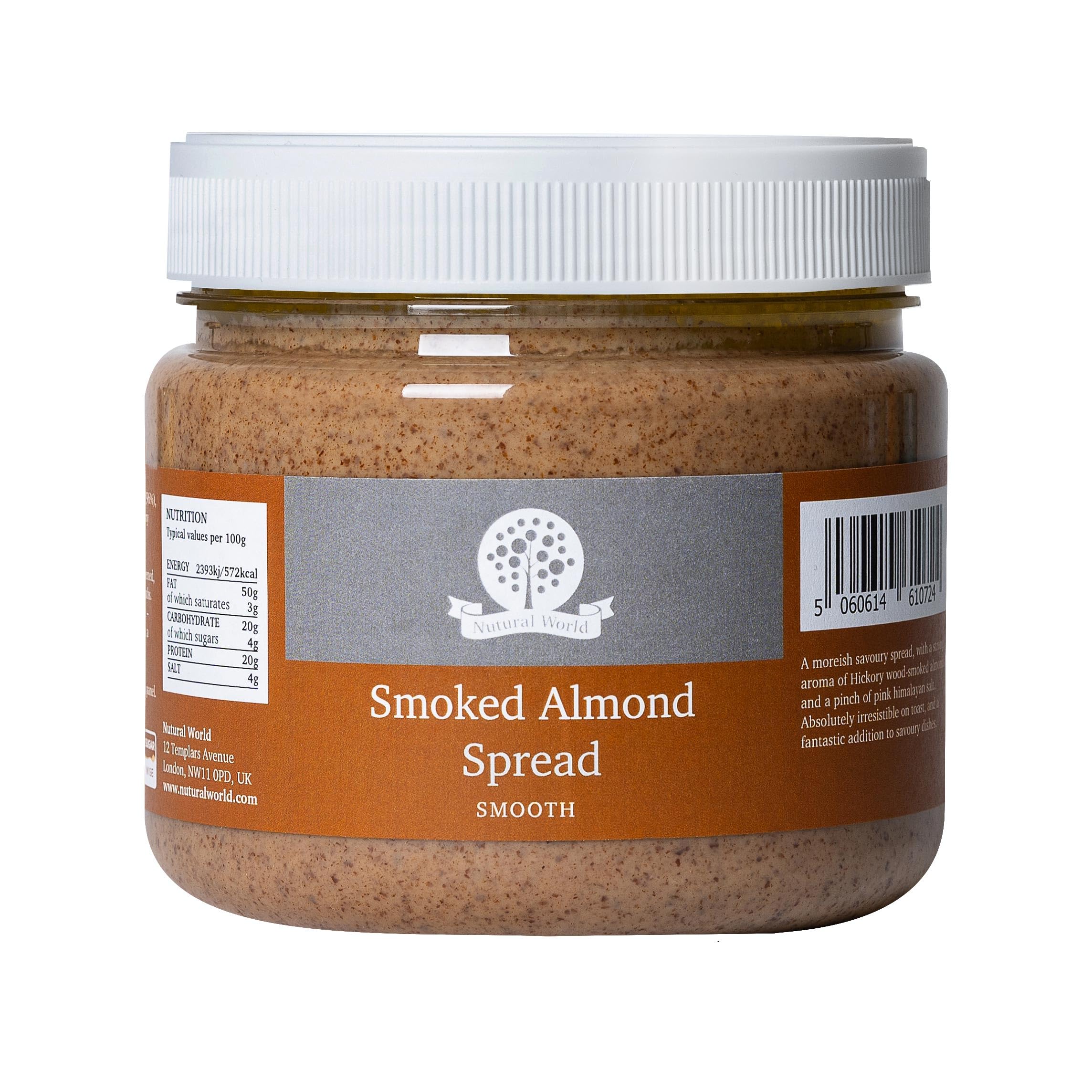 Nutural World - Pâte onctueuse aux Amandes fumées (1kg)