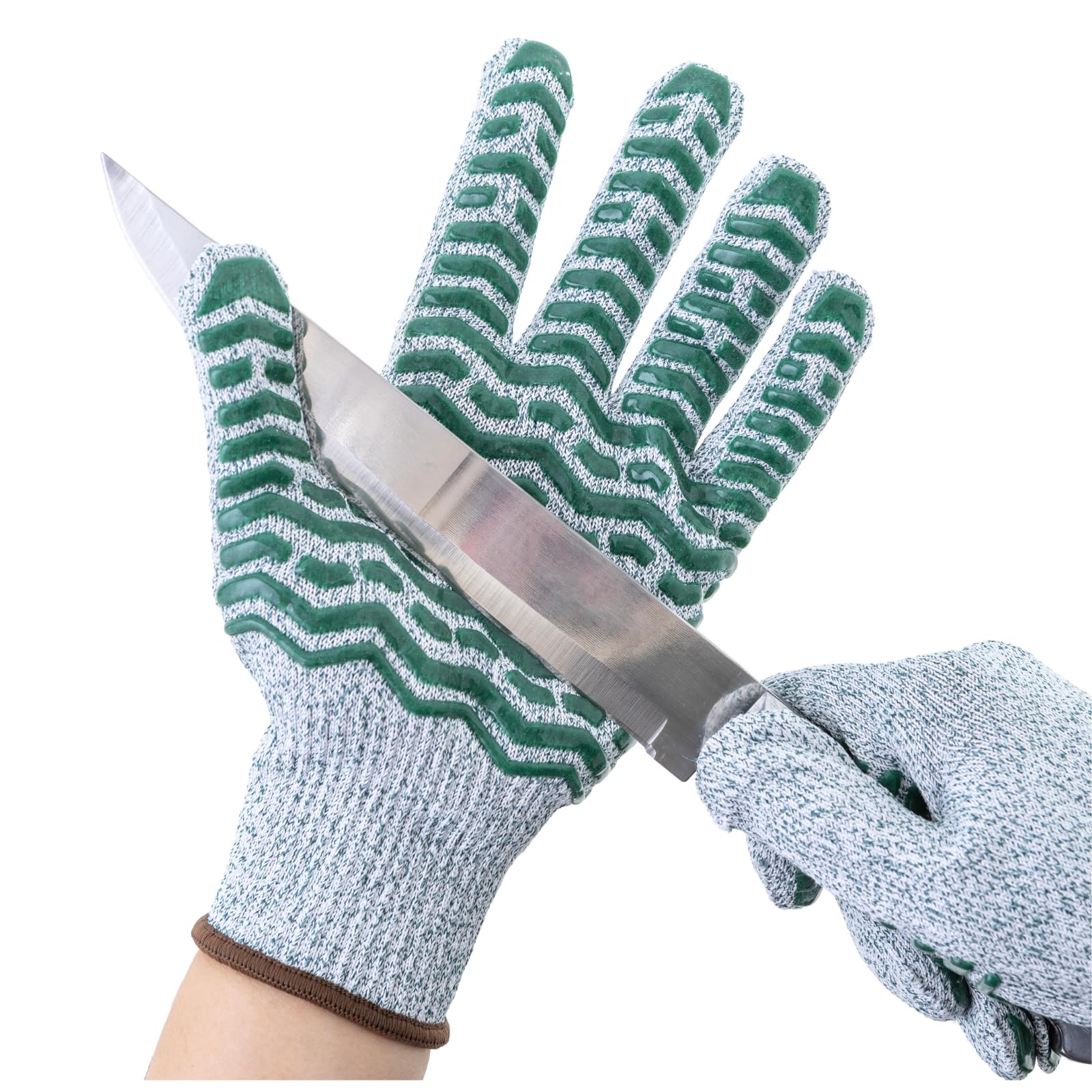 HandLove Cut Resistant Gloves, 100% Food Contact Safe, CE Level 5 Premium Protective Cutting Gloves