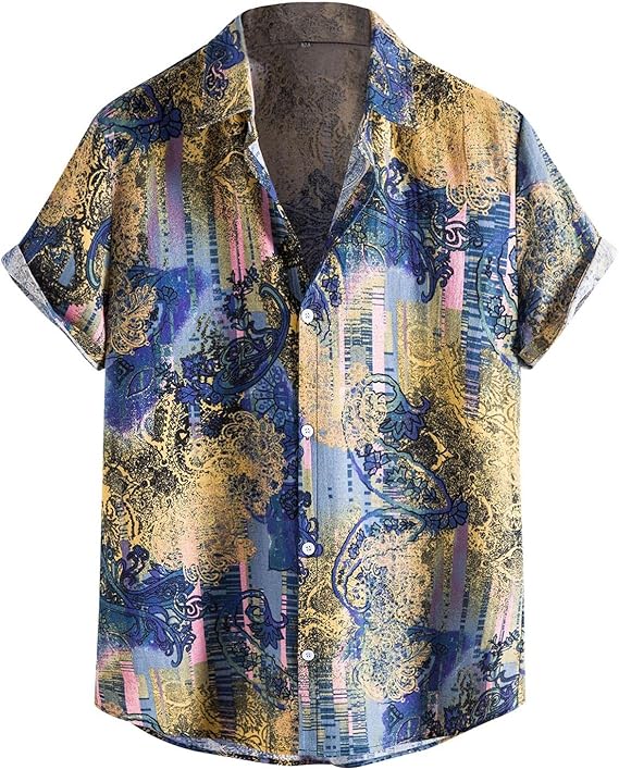 Amazon Co Jp シャツ メンズ 春 Jikial ワイシャツ メンズ Tシャツ 半袖 カジュアル Uvカット 通気性 トップス 可愛い 花柄 ハワイアンシャツ 和柄シャツ おしゃれ Yシャツ 開襟シャツ 人気 アロハシャツ カーディガン 快適 半袖 大きいサイズ 車 バイク