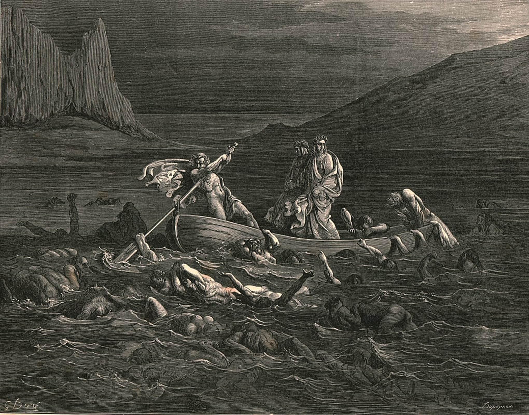 Cuadro pintura murales de Gustave Dore para inspirar tu hogar cada día 5