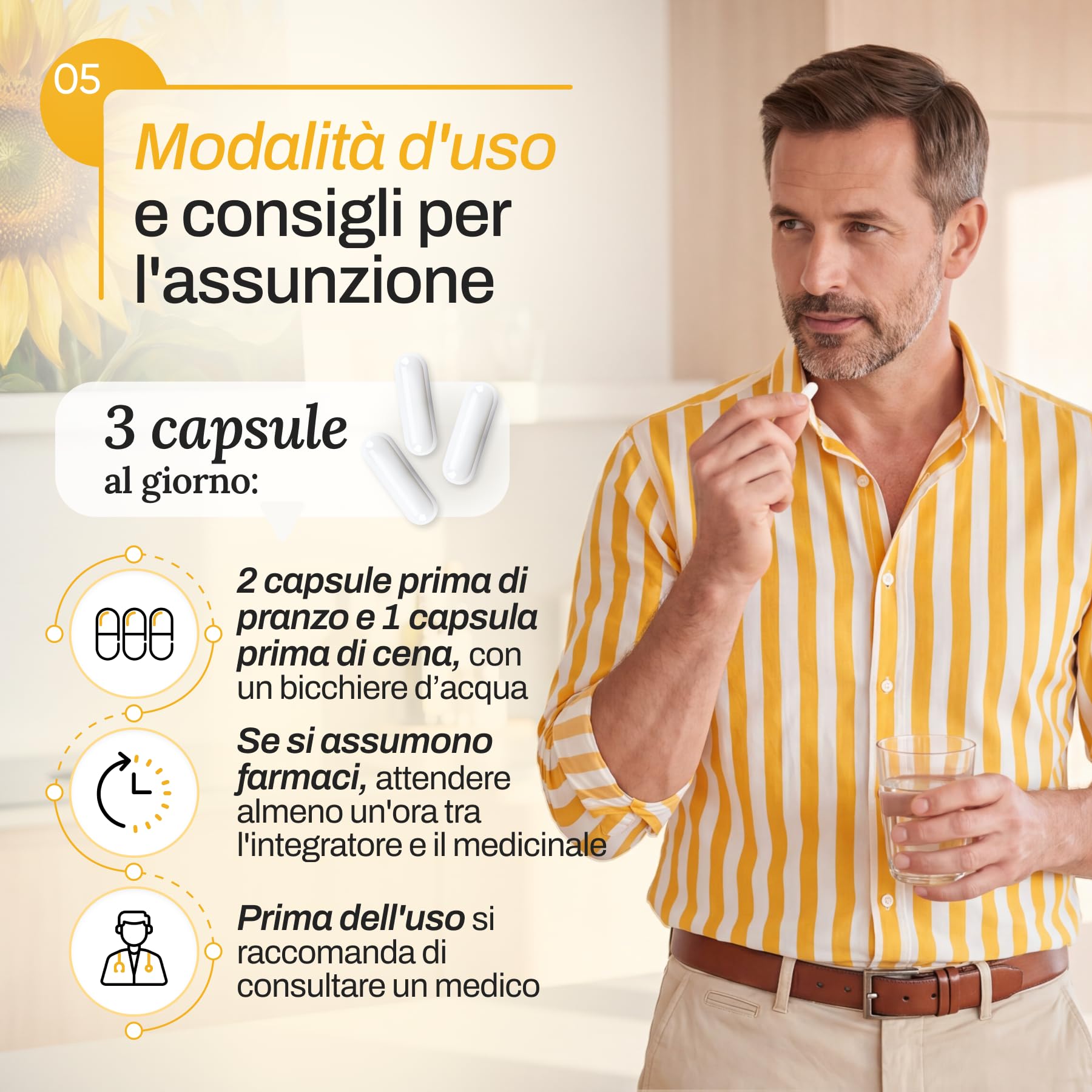 Capsule COMPLEX CURCUMIN | Supporto Anti-infiammatorio | Estratto di Curcuma 10% 500 mg, Spirulina 20 mg | Benessere Generale | con Zenzero 20 mg, Piperina 1 mg | 30 Capsule | Integratore Alimentare
