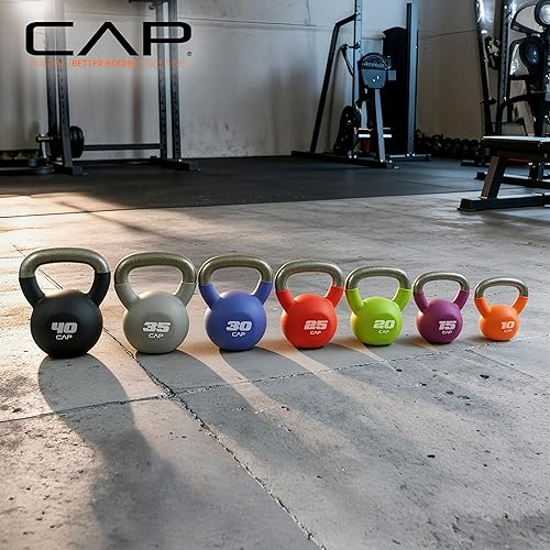 Miniatura 7 de CAP Barbell Pesa rusa de hierro fundido opciones recubiertas, individuales y juegos, múltiples opciones de peso