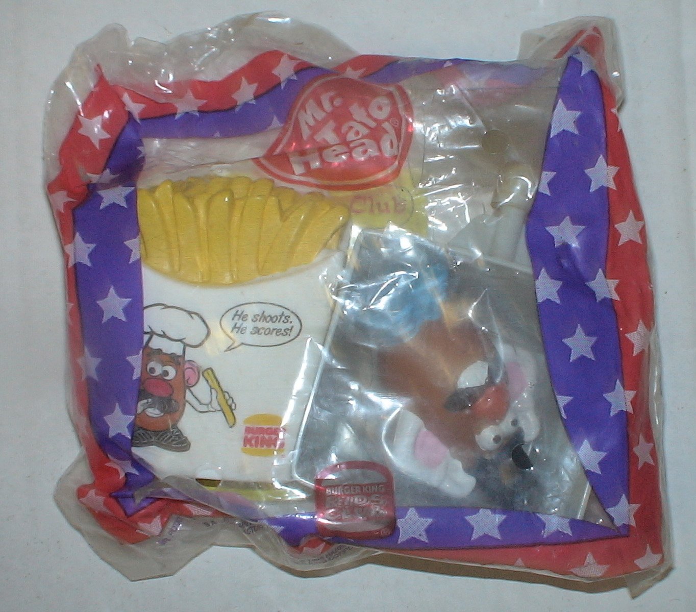 1990s Kids Meal Toy Unopened : Burger King Mr Potato Head