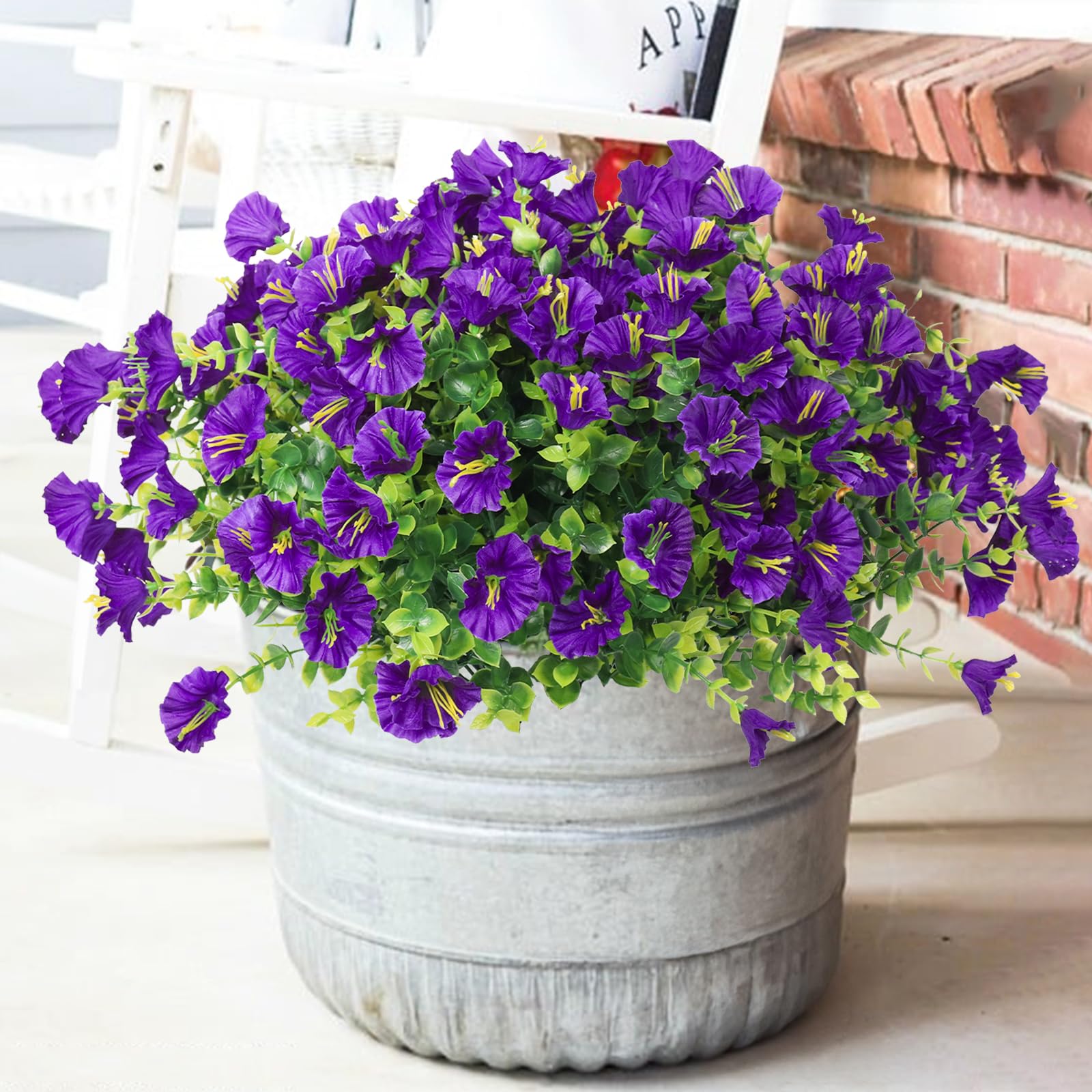 SJL Artificial Faux Outdoor Flowers
