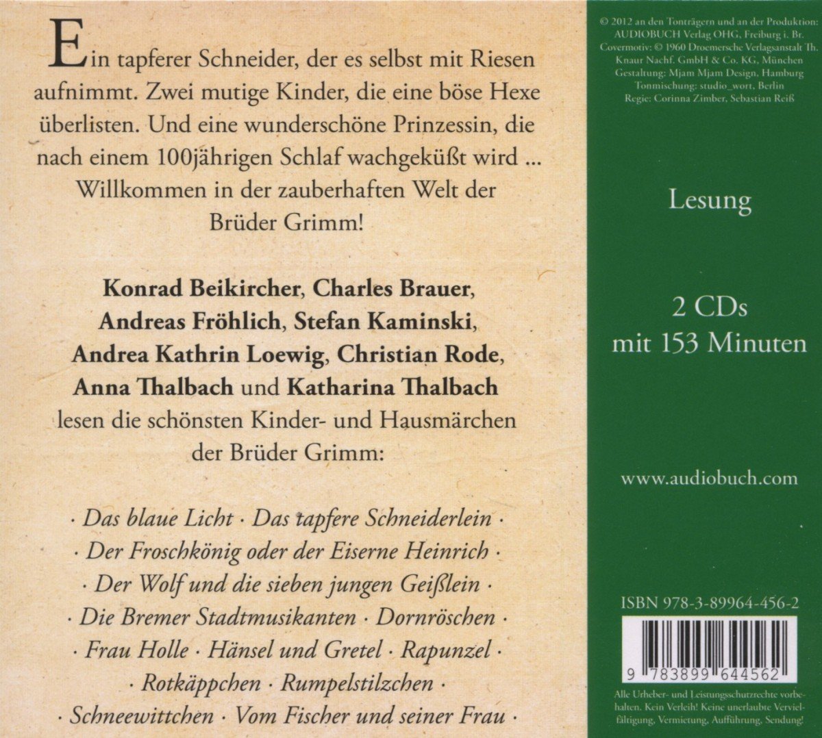Die schönsten Kinder- und Hausmärchen