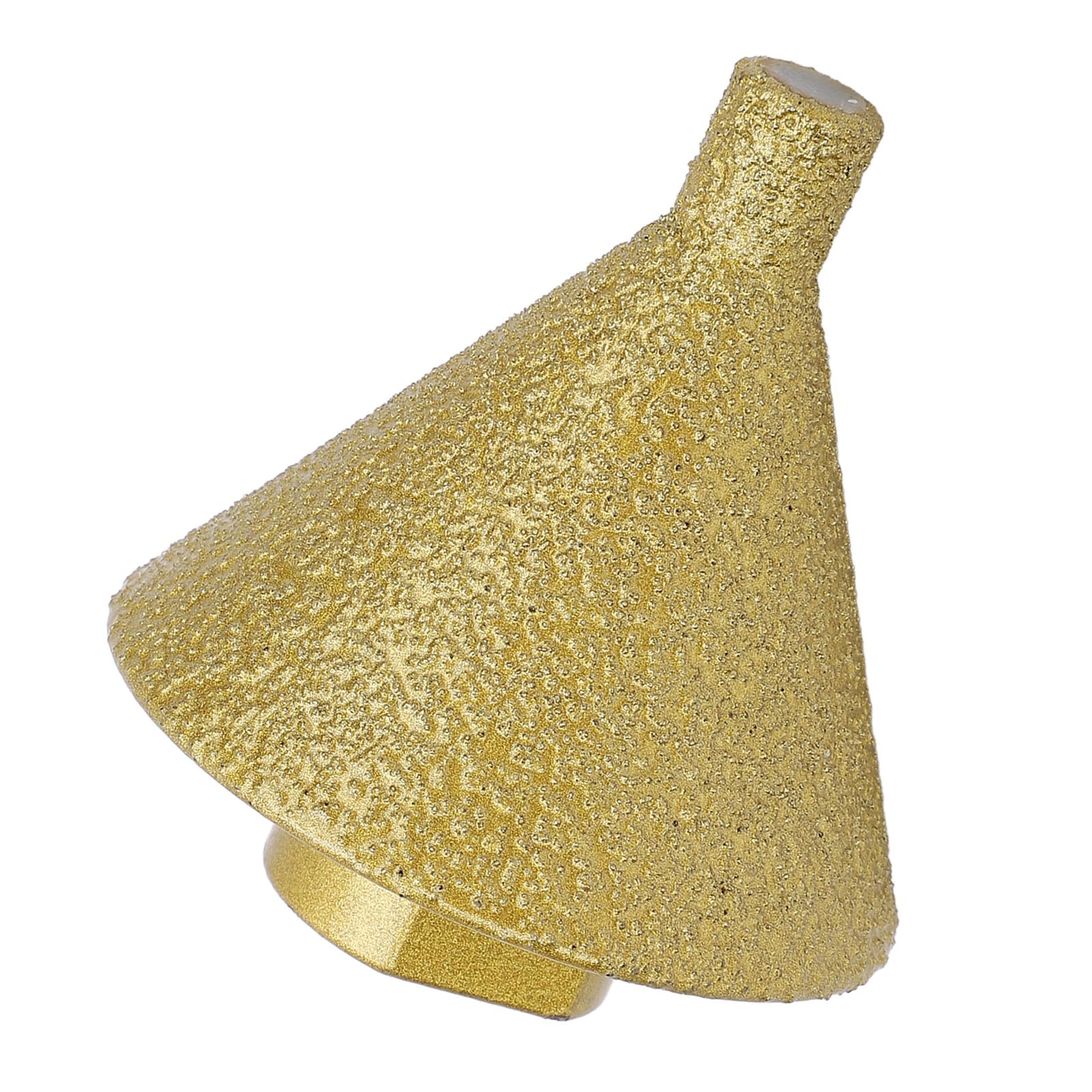 Angle Grinder Beveling Chamfer Bit, Tile Beveling Chamfer Bit Brazed for Angle Grinder, Dia 50mm, Effective for Reaming, Chamfering, Tools (M10) (M14)