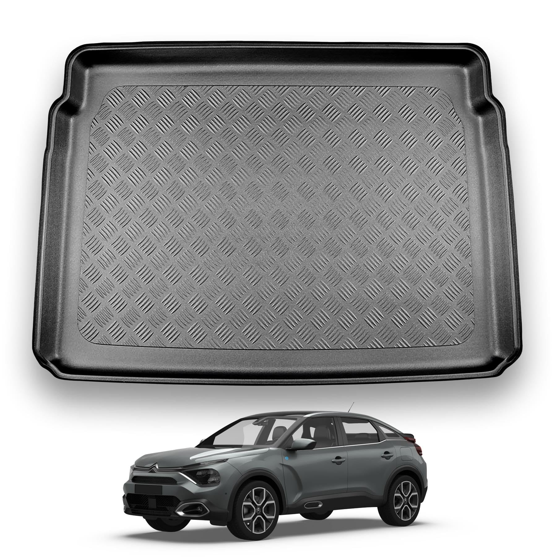 M MOTOS Citroen C4 III 2020 Onwards Rubber Car Mat And Boot Mat Kit - Improve Your Travel Comfort With Anti Slip Car Mat - Car Floor Mat For Seeing - View #5