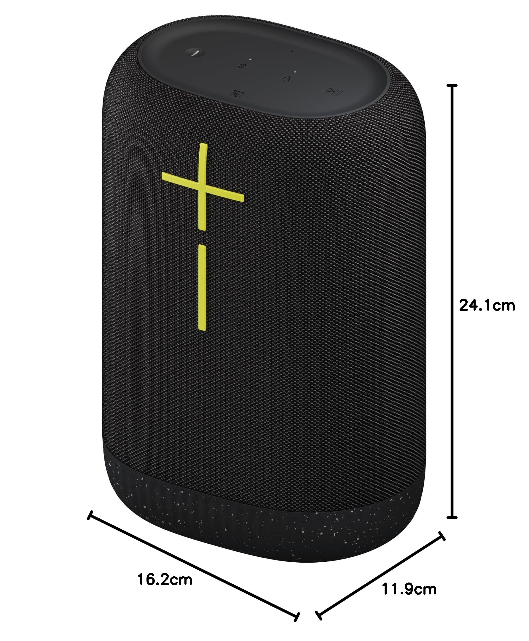Ultimate Ears EPICBOOM, przen. bezprz. głośnik Bluetooth, mocne basy i wciągający, 360° dźwięk, adaptacyjny equalizer, wodoodporność IP67, możliwość pływania, akum. działający 17 h, zas. 55 m - Czarny