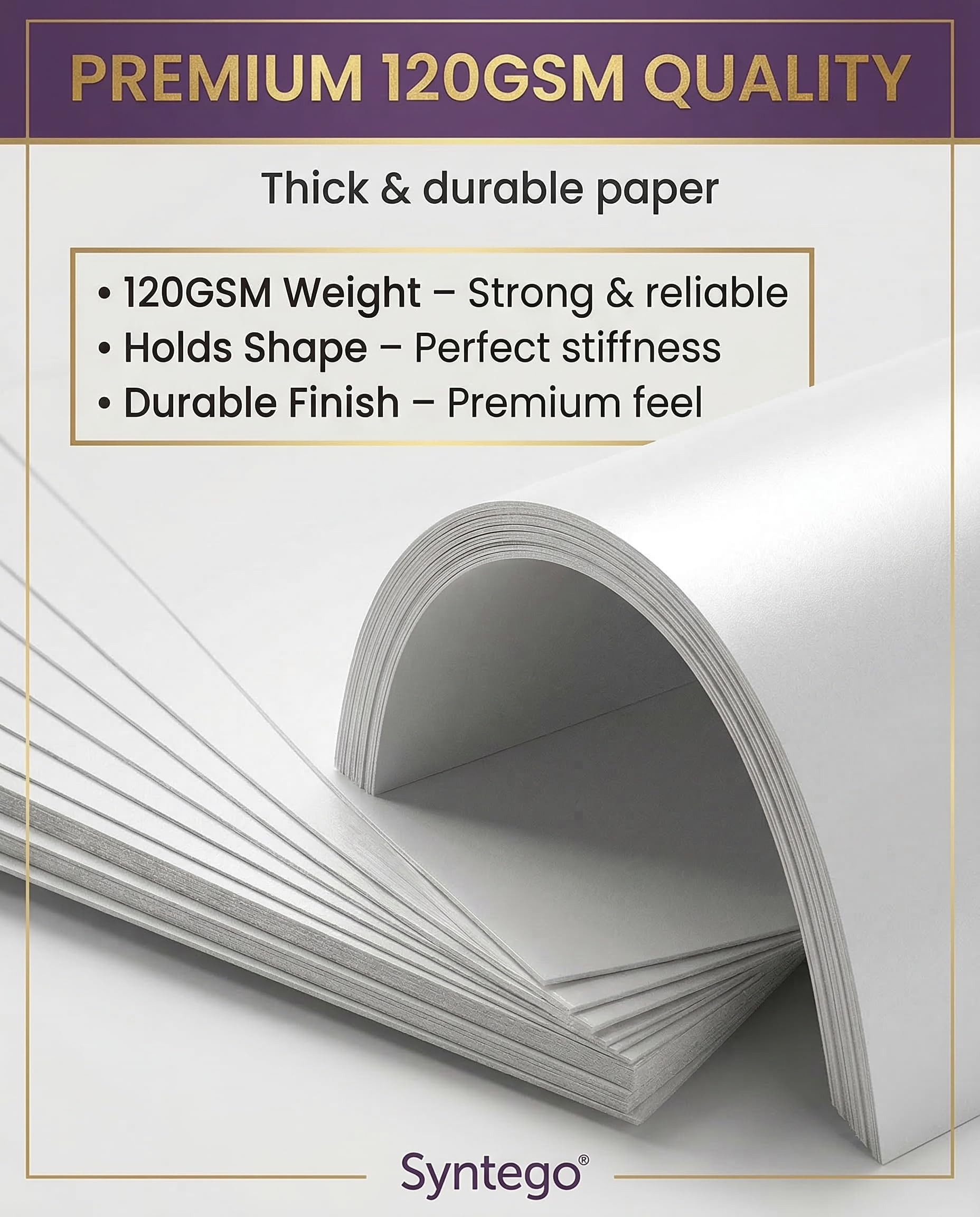 Papier satynowy biały, rozmiar A4, dwustronny, perłowy, 120 g/m2, nadaje się do drukarek atramentowych i laserowych, 20 ark