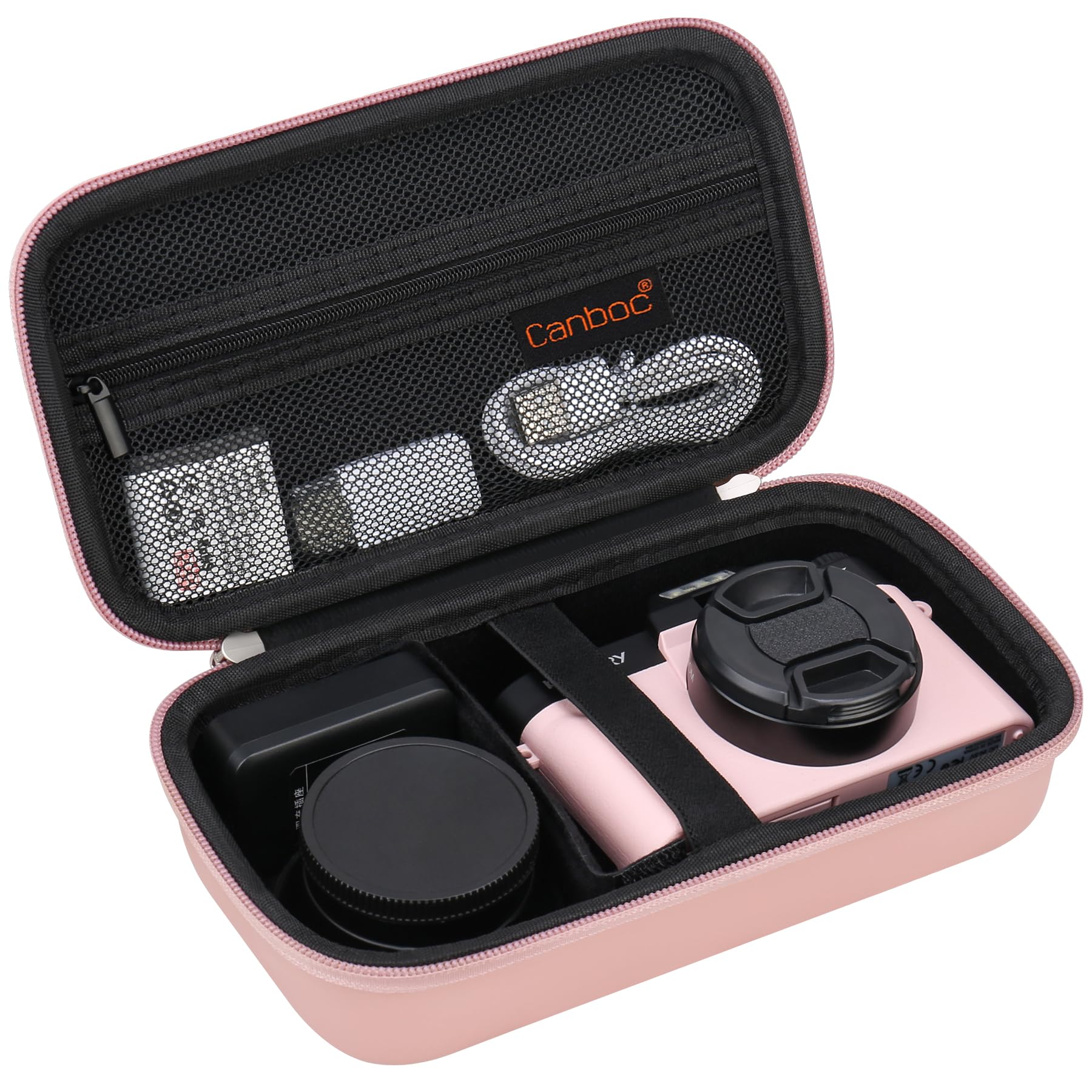 Canboc 4K Digital Camera Case for Femivo/ IWEUKJLO/ VETEK/ VJIANGER 4K 48MP Vlogging Camera for Photography and Video, Vlog Camera Bag fit Lens,