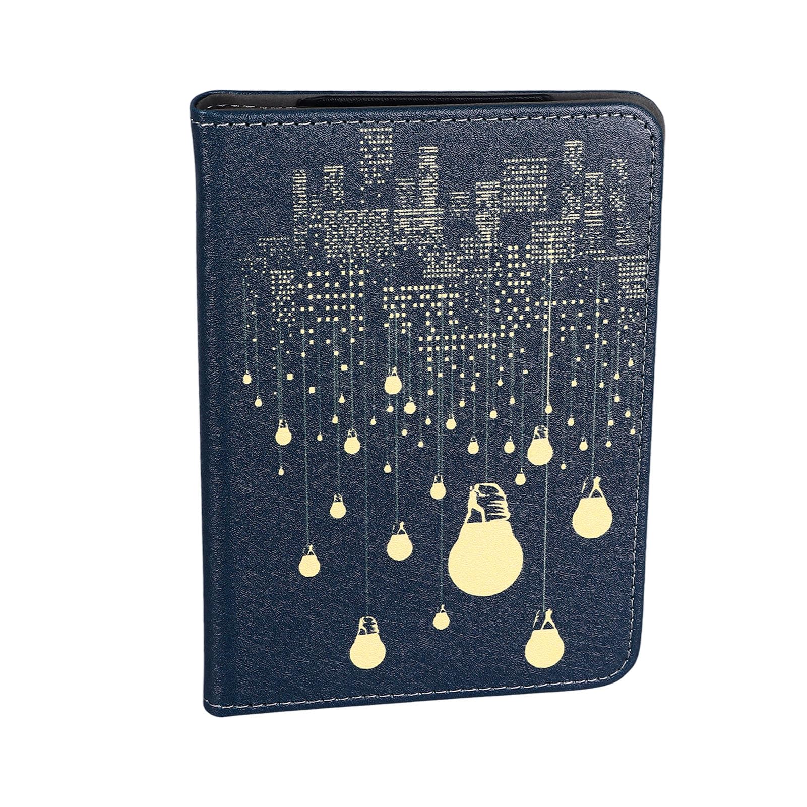 Funda para Lector de Libros, Pintada con Patrones Exquisitos, Correa de Mano, Funda Protectora Duradera para Libros Electrónicos, Conveniente para la 11.ª Generación 2022 (Foco)