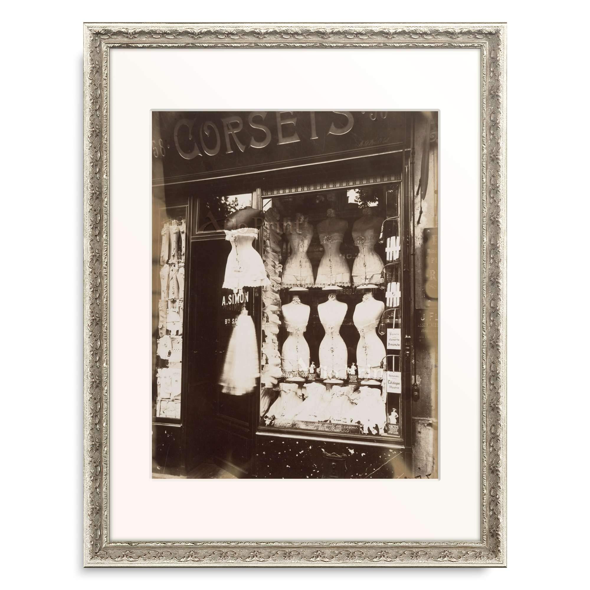 Amazon｜ウジェーヌ・アジェ Jean-Eugene Atget 「Boulevard de