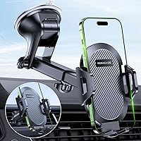 Miracase Porta Cellulare Auto [Ultra Stabile&Potente Ventosa] 3 in 1 Supporto Telefono