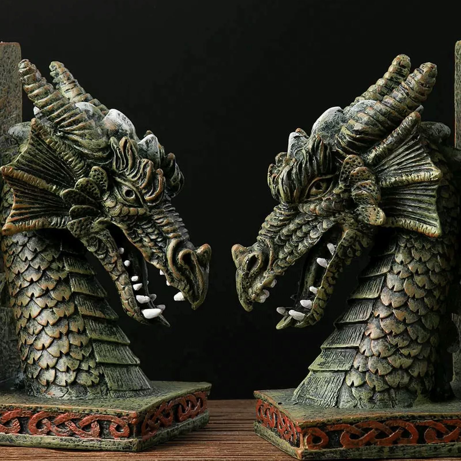 Fermalibri Legno Di Faggio - 2 Pezzi, 17x12x10.5 Cm, Antiscivolo, Per Libri E Riviste - Foto 6