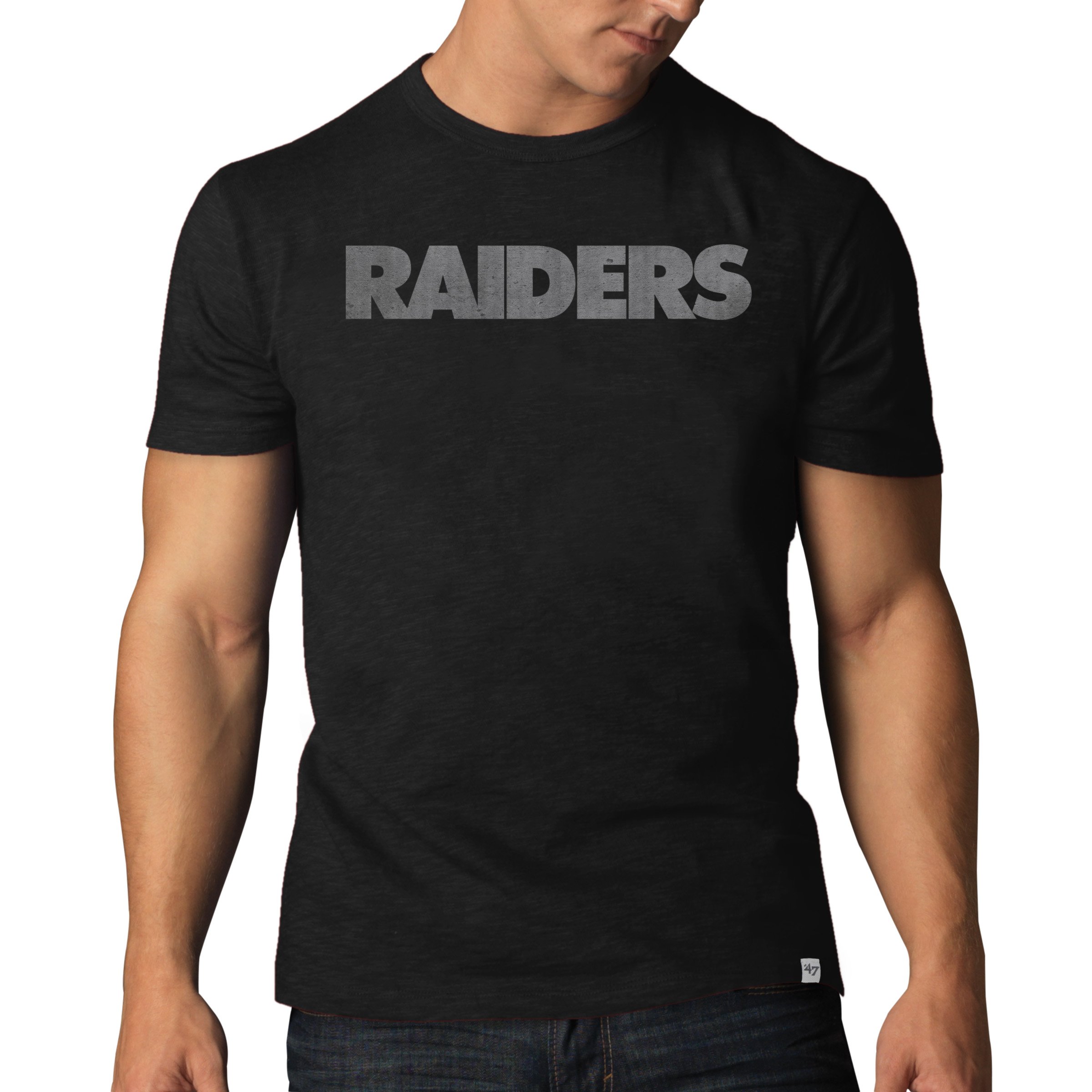 NFL Oakland Raiders Men's Scrum Basic Tee