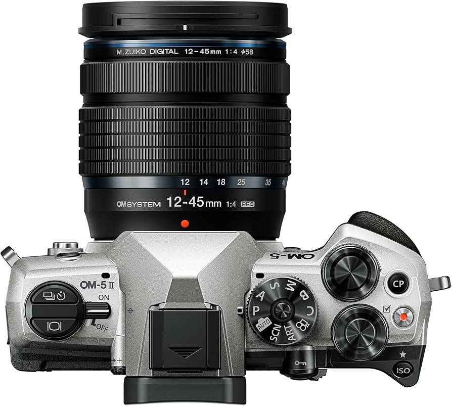 Amazon.com : OM SYSTEM OM-5 Mark II SLV w/M.ZUIKO Digital ED