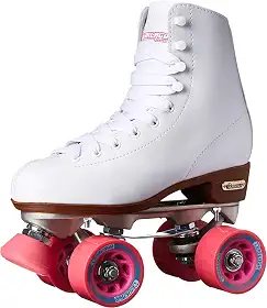 Chicago Patins femininos clássicos – Patins brancos