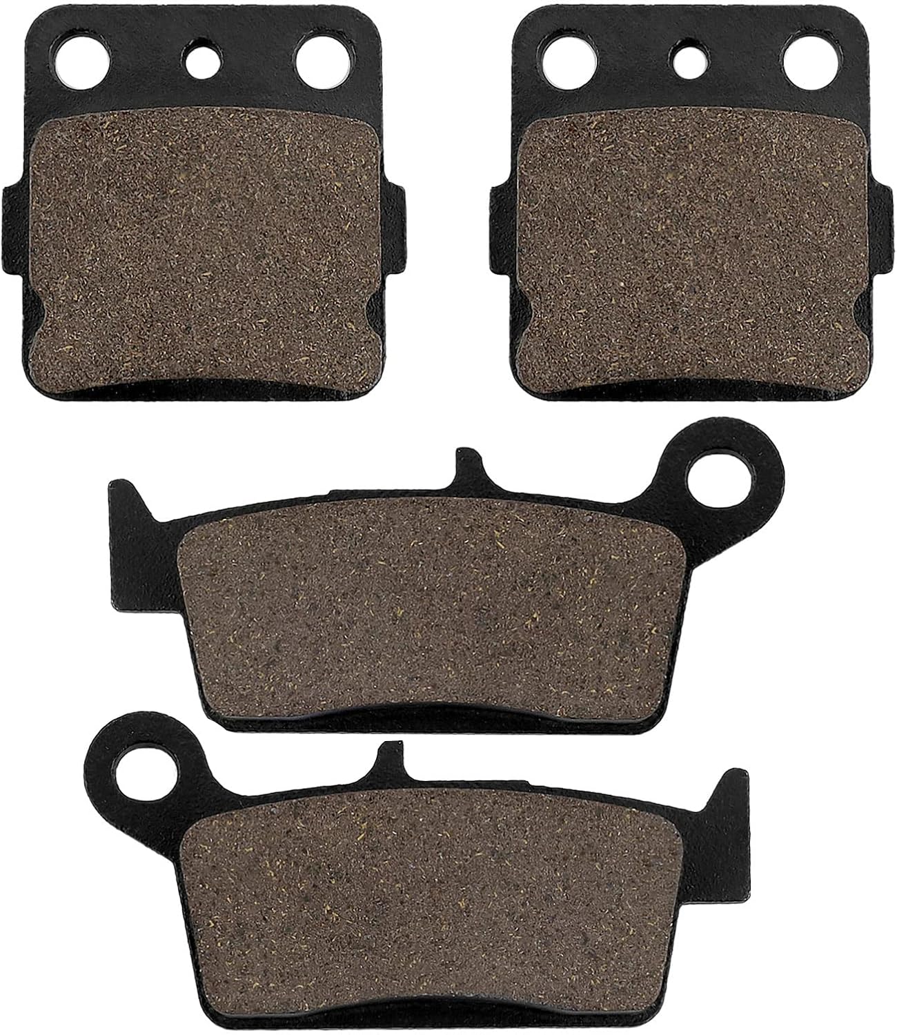 Brake Pads Front and Rear Compatible with Honda CR80 CR80R CR80RB 1986-2002 CR85 CR85R 2003-2007
