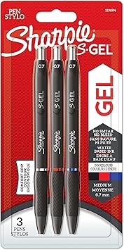 Pack de 3 bolígrafos de gel Sharpie S-Gel por sólo 4,49€ ¡¡46% de descuento en compra recurrente!!