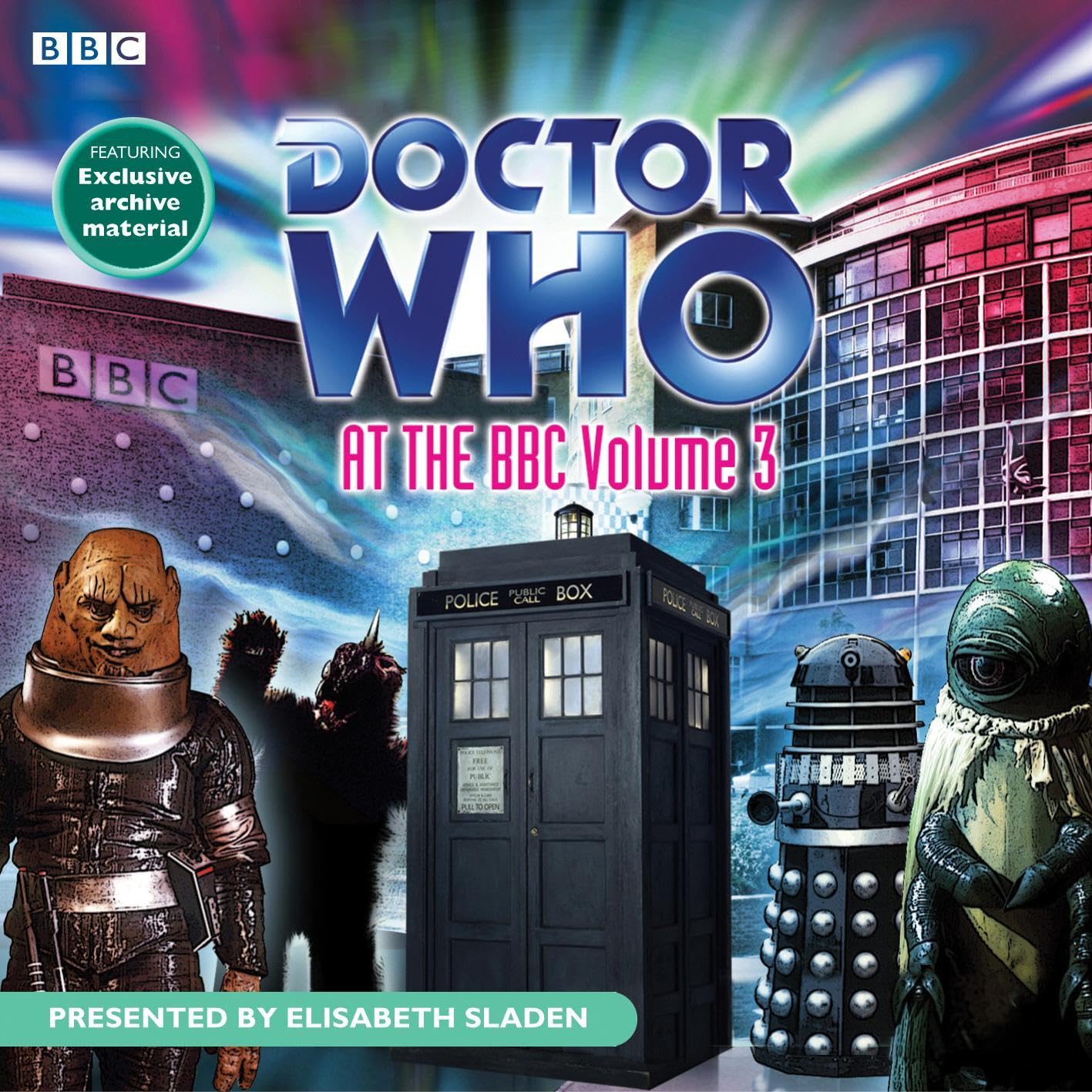 Cover art for Doctor Who At The BBC