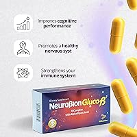 Vista 4 de Neurobion Gluco B con Acido Alfa Lipoico Suplemento Dietético Complejo B con Ácido Alfa Lipoico, Complejo B 30 Cápsulas