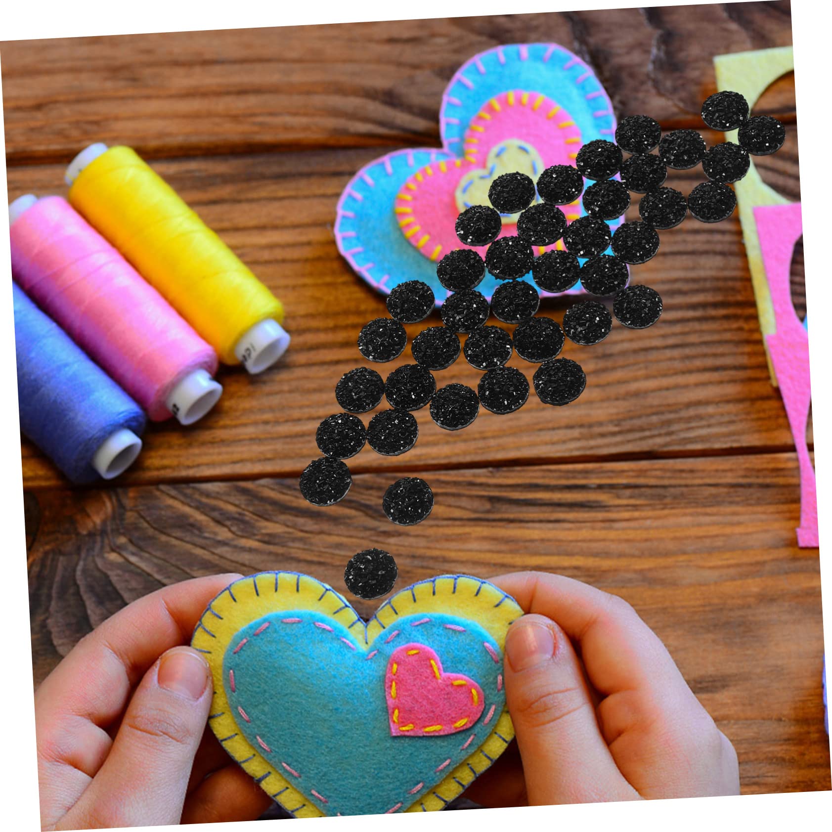 Healeved 500 Piezas Accesorios De Joyería Gemas De Arte De Uñas Suministros De Uñas Gemas Para Uñas Gemas De Cristal Flatback Joyas De Uñas Cristal Plano Diamante Resina