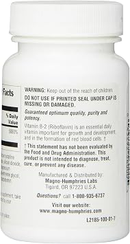 Optimum Vitamin B-2 Tablets, 100 Mg, 100 Count