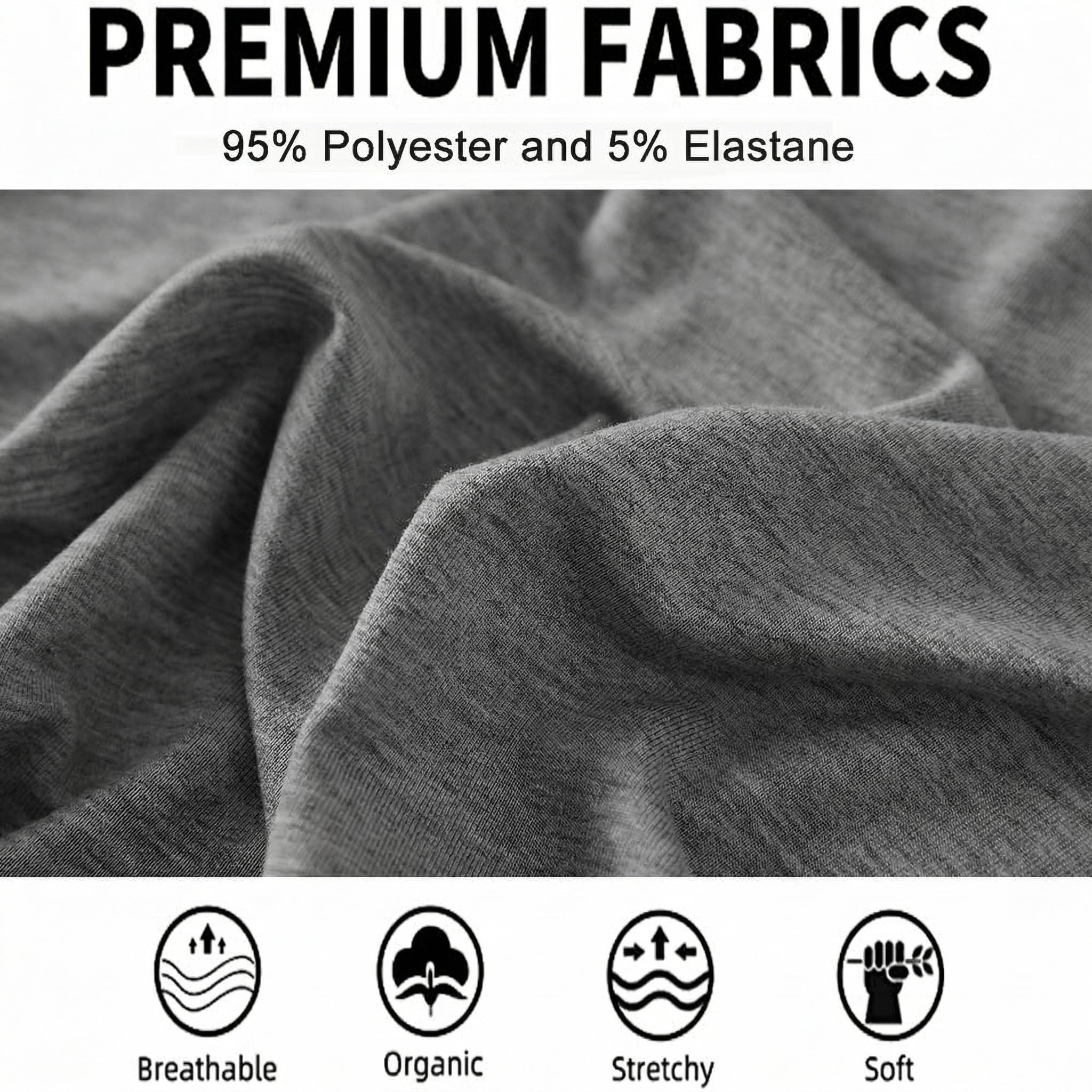 YUSHOW Lot de 2 Bas de Pyjama Homme en Maille Fluide, Pantalon d'Intérieur Élastique avec Poches pour Loungewear et Nuit,