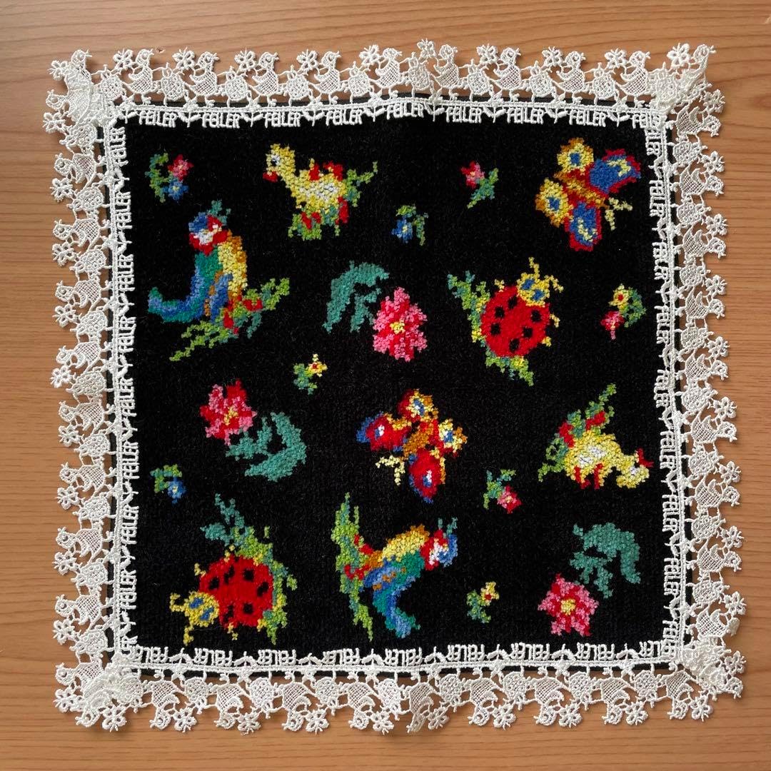 フェイラー×近沢レース ハイジ ハンカチ 3枚セット 新品タグ付3