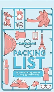 Lonely Planet Packing List: 80 Tear-Off Prompts for What to Take on Your Travels | Essentials for Beach, City, Backpacking & Family Adventures | Perfect Gift for Travellers