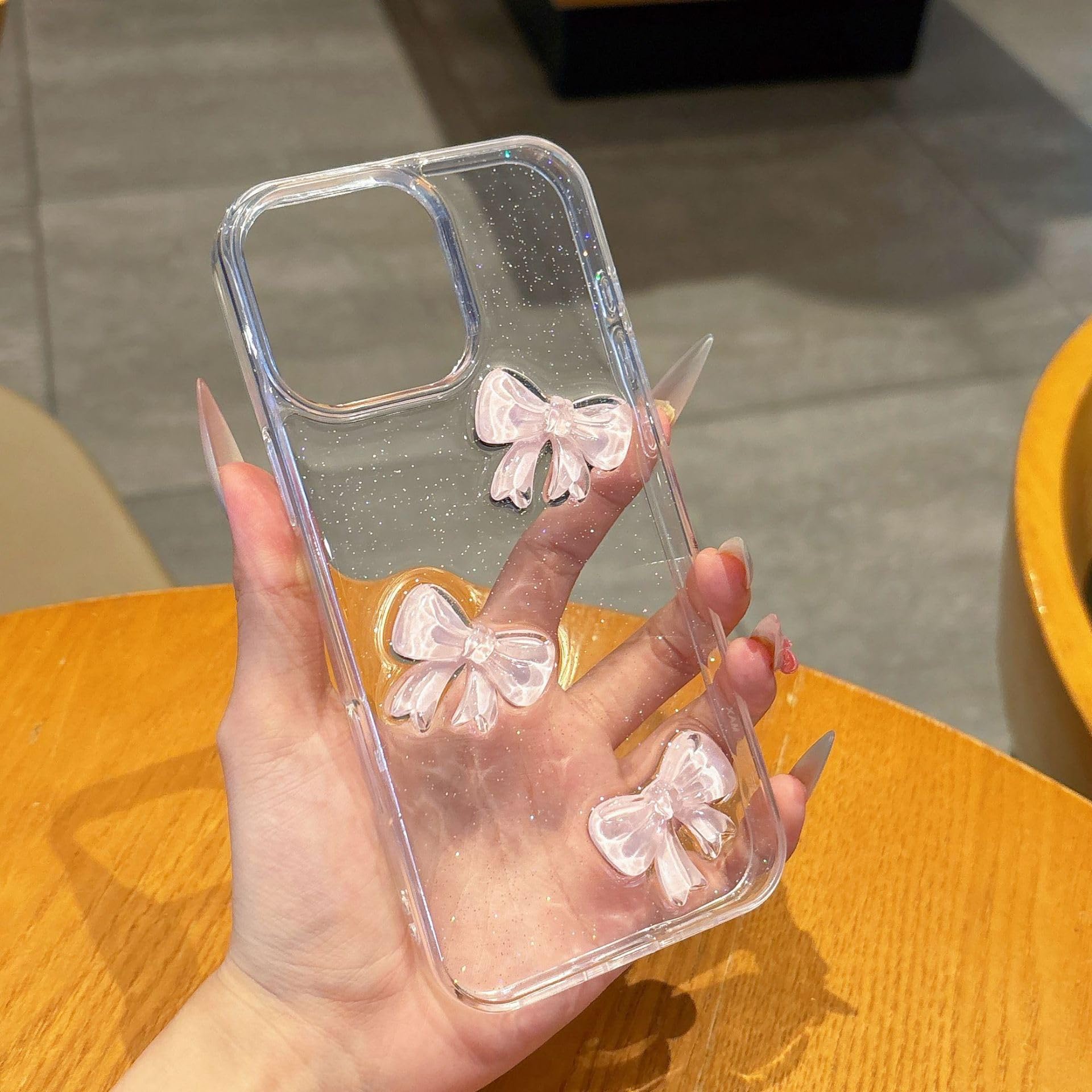 キラキラ リボン ラメ イエロー シルバー 韓国 iPhoneケース デコ キラキラ リボン ラメ イエロー シルバー 韓国 iPhoneケース デコ