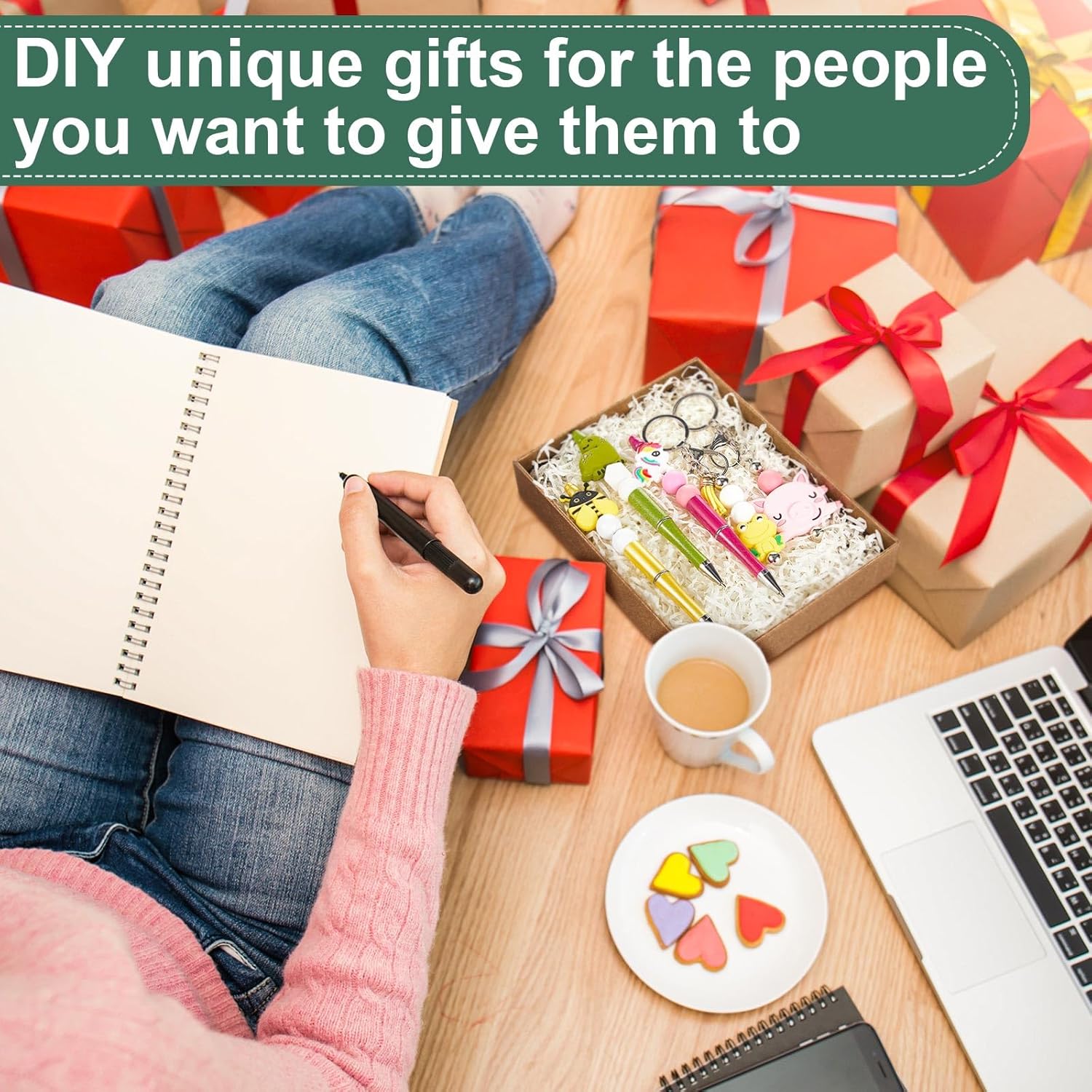 40 Pcs Silicone Focal Beads for Pens Animal Silicone Beads Bulk for Keychain Making DIY Gift Necklace Bracelet Jewelry(Animal) - Image 7