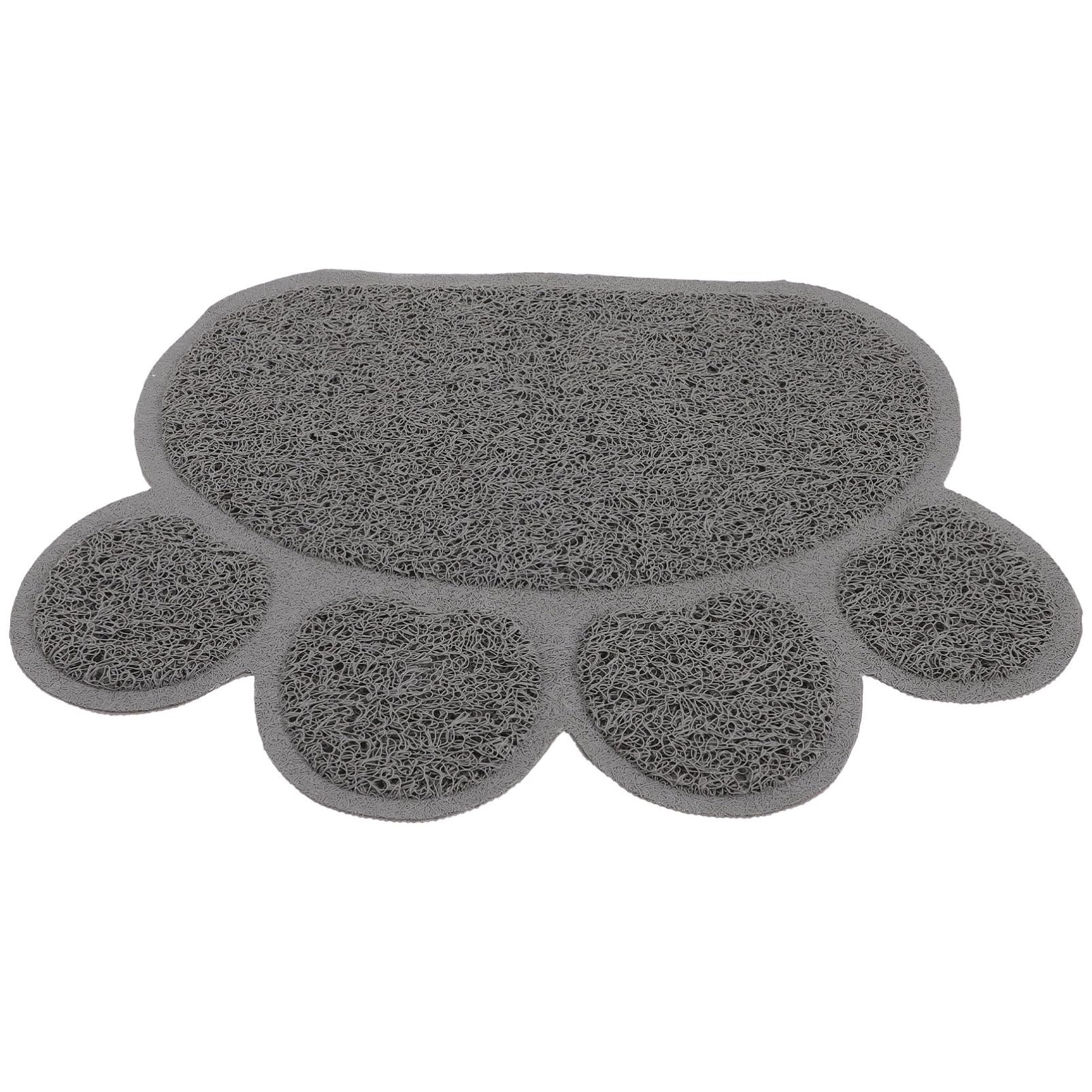 BESPORTBLE 4 Stück rutschfeste Haustiermatte drinnen Möbelschutz vor Katzen katzentoilettenauskleidung katzenklo vorlegematte katzenstreu katze hundefutter pad Essensmatte PVC Grey