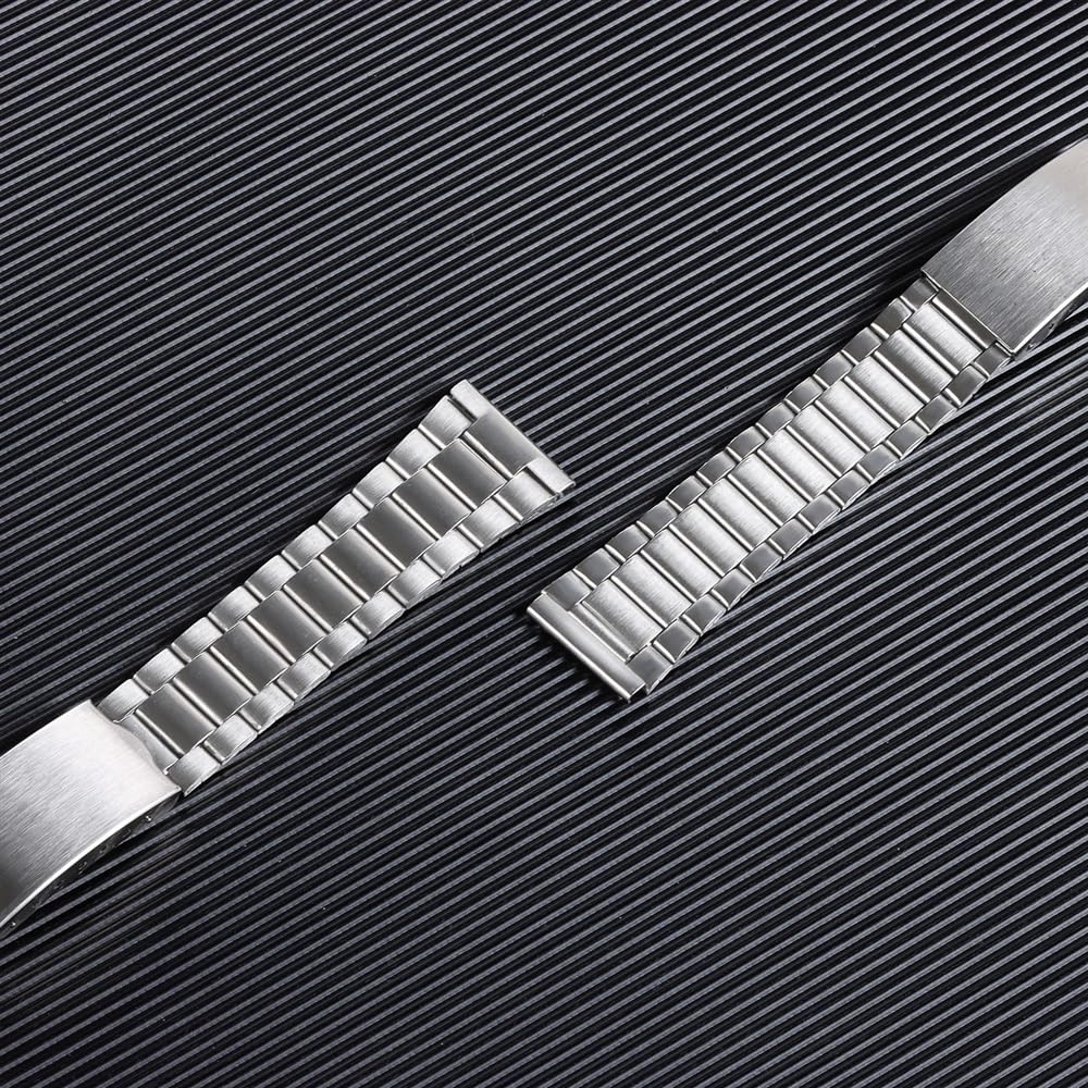 Cinturini per Orologi in Acciaio Inossidabile Cinturino in Metallo 12mm 14mm 18mm 20mm Cinturino con Fibbia Pieghevole Cinturino da Polso di Ricambio