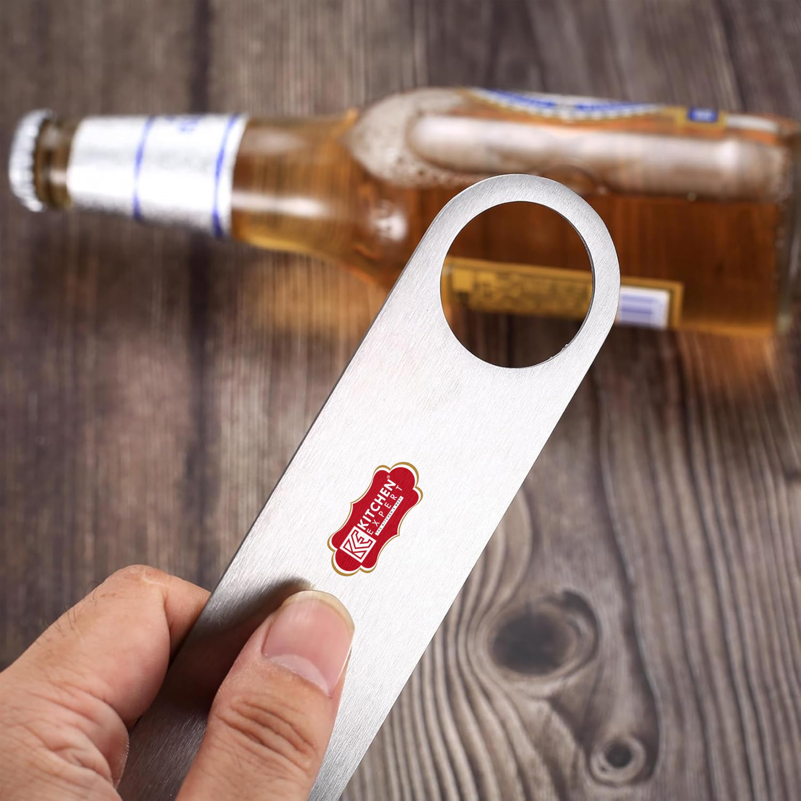 アクセサリー Antidote Buyers Club Bottle Opener Buy Kitchen Expert - Steel Bottle Opener | Set of 2 | Fancy Opener