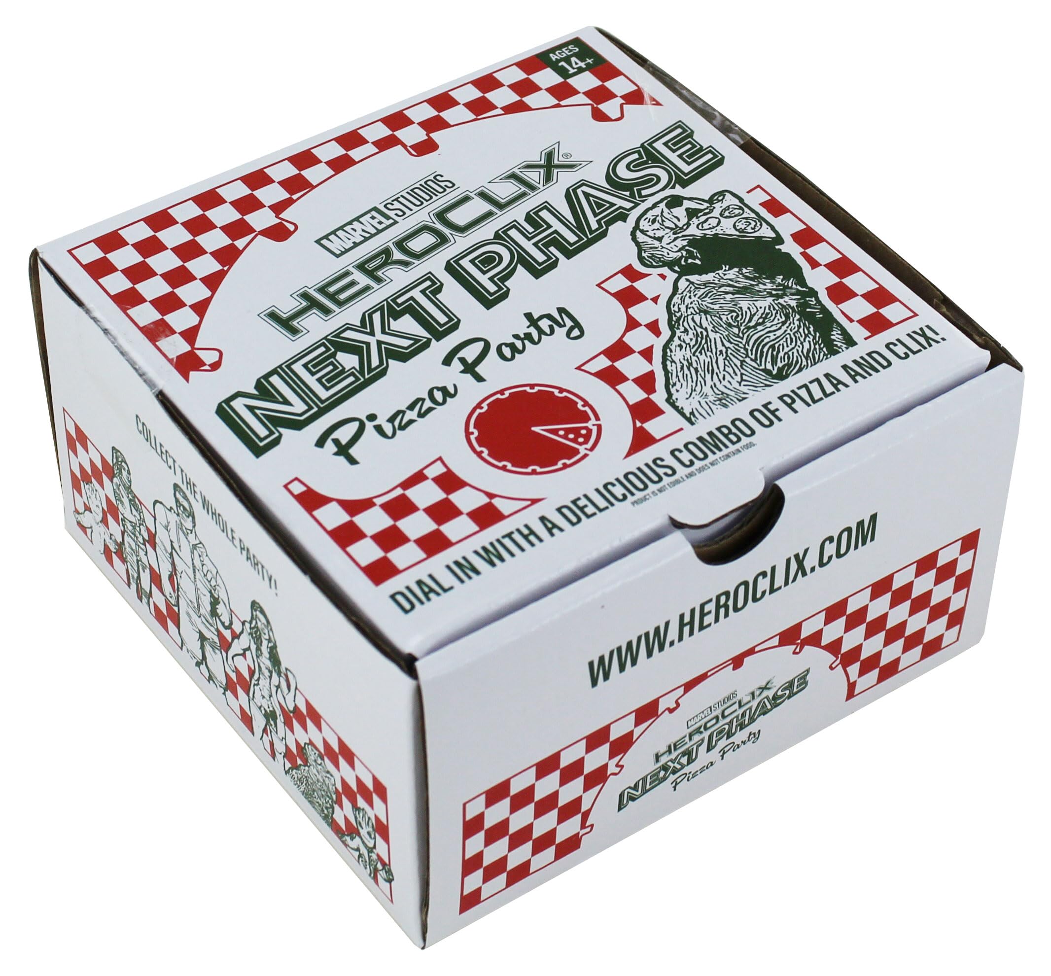 Amazon.com: Marvel HeroClix: Marvel Studios Next Phase Pizza Party