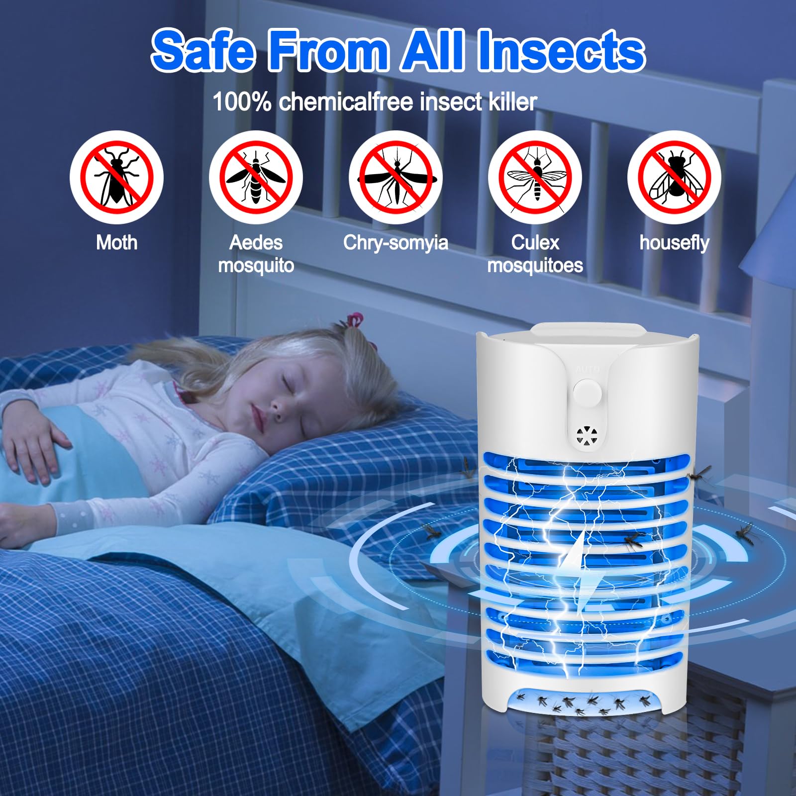 Vind elektrische insectenlamp op - maart 2026