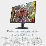 Dell Moniteur de Jeu 27 240Hz - SE2726HG - Moniteur FHD (1920x1080) 240Hz, Technologie de Commutation en Plan (IPS), AMD FreeSync Premium, TÜV 3 Étoiles, 2X HDMI, DisplayPort 1.4, Inclinaison