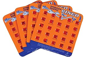 Regal Bingo: The Original Interstate Highway Travel Bingo