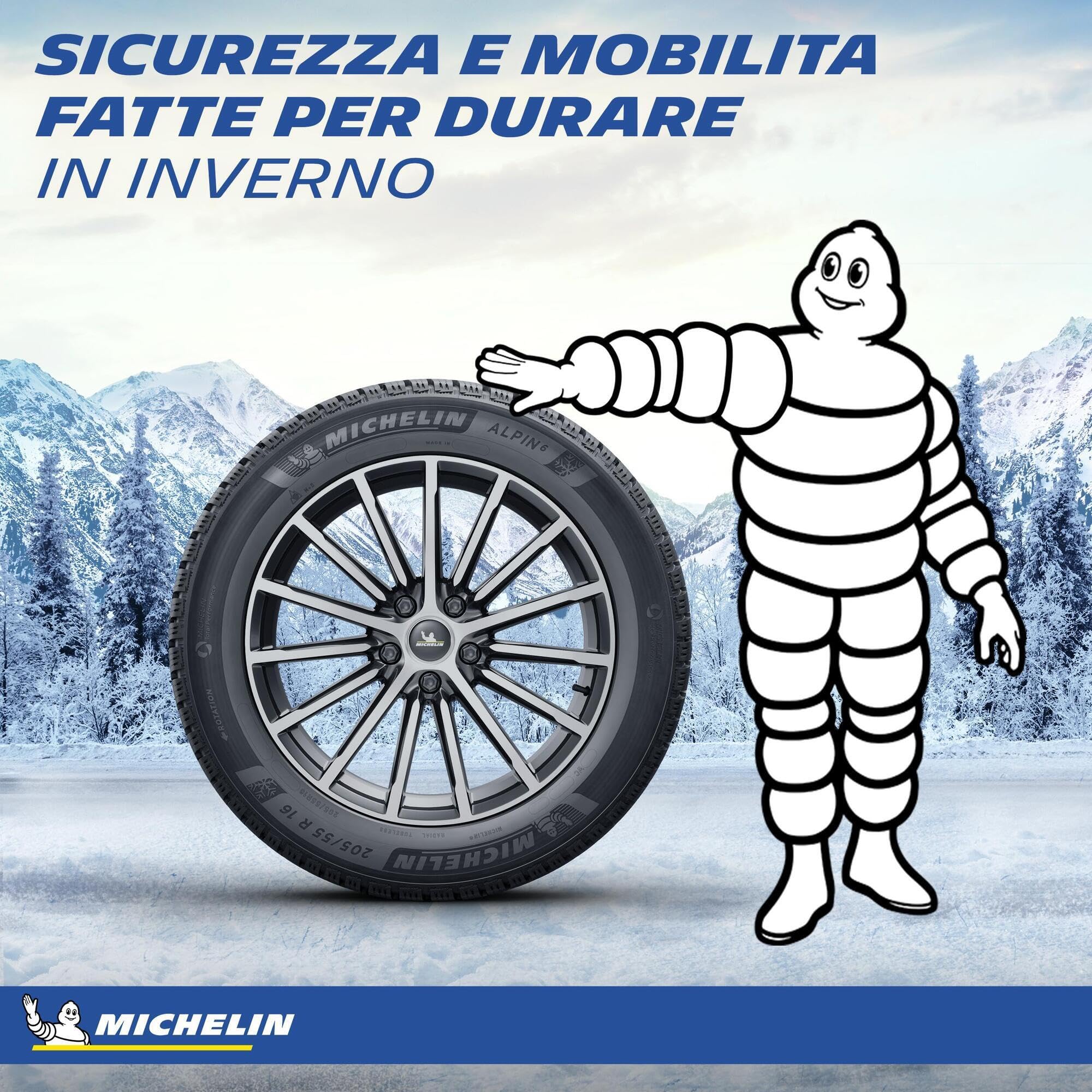 Pneumatico Inverno Michelin ALPIN 6 195/60R15 88T
